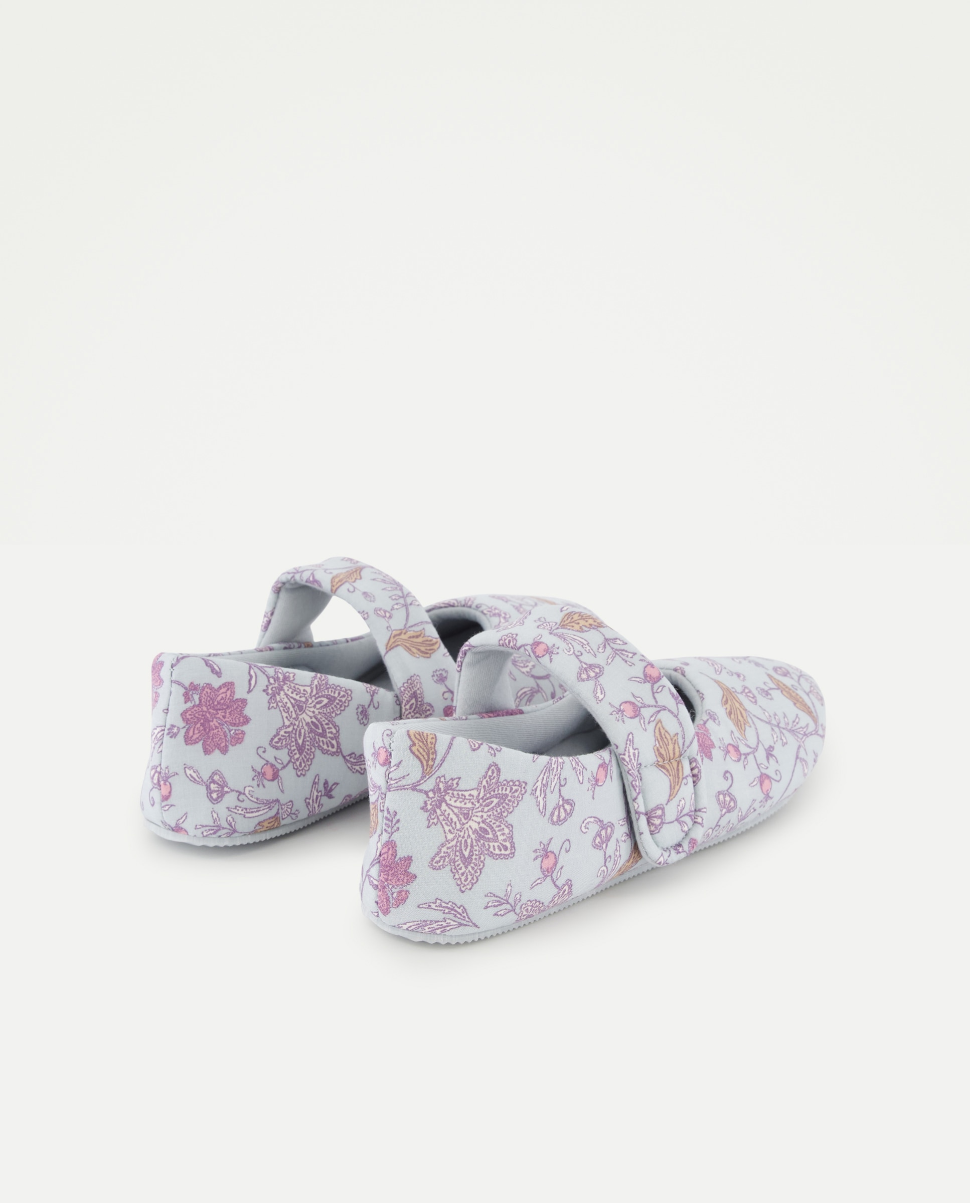 Zapatilla de mujer estampada 582 Verde agua-3