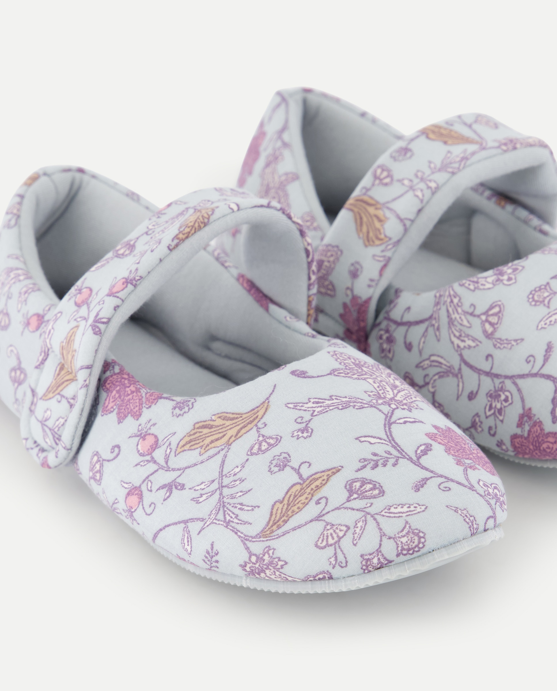 Zapatilla de mujer estampada 582 Verde agua-5