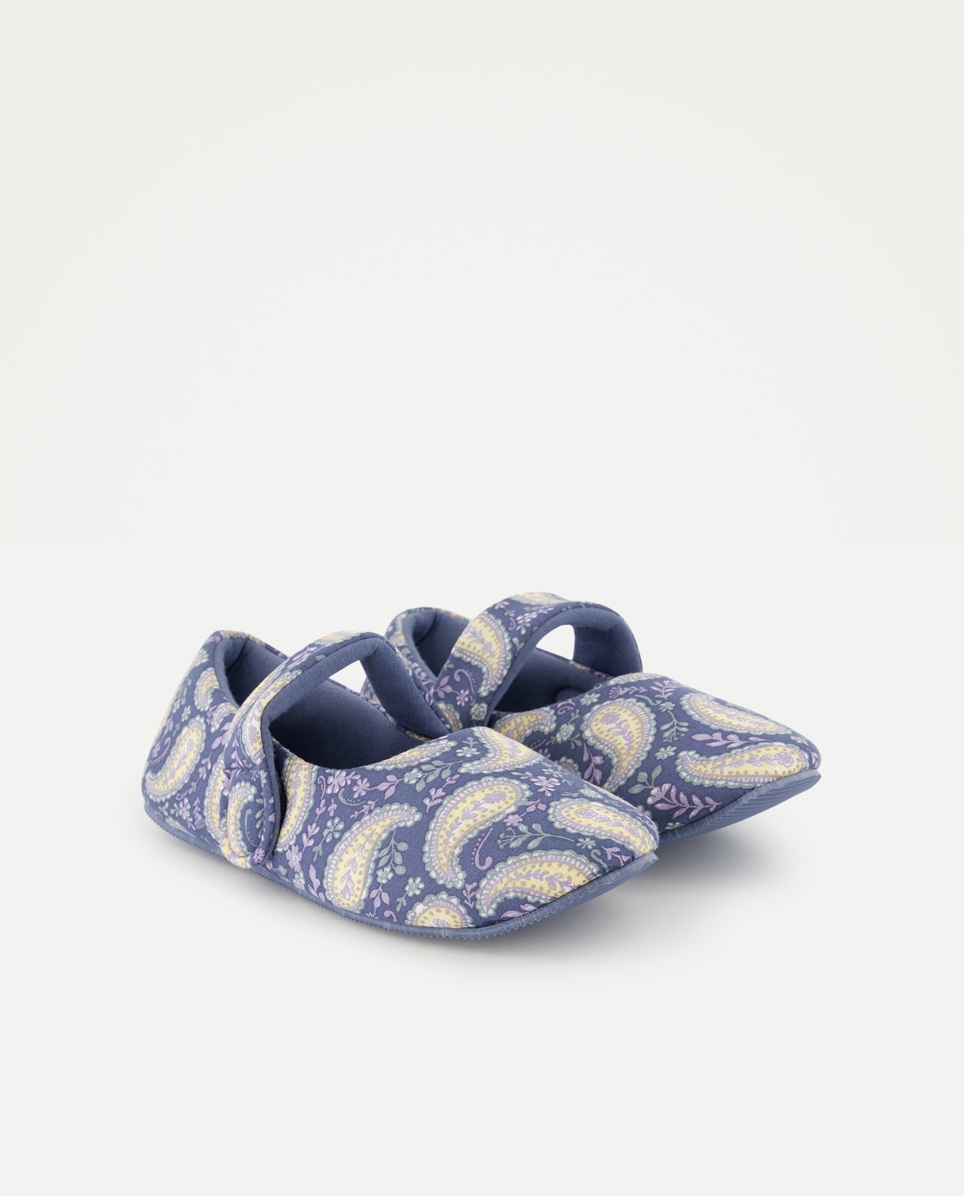 Zapatilla de mujer estampada 430 Azul oscuro-2