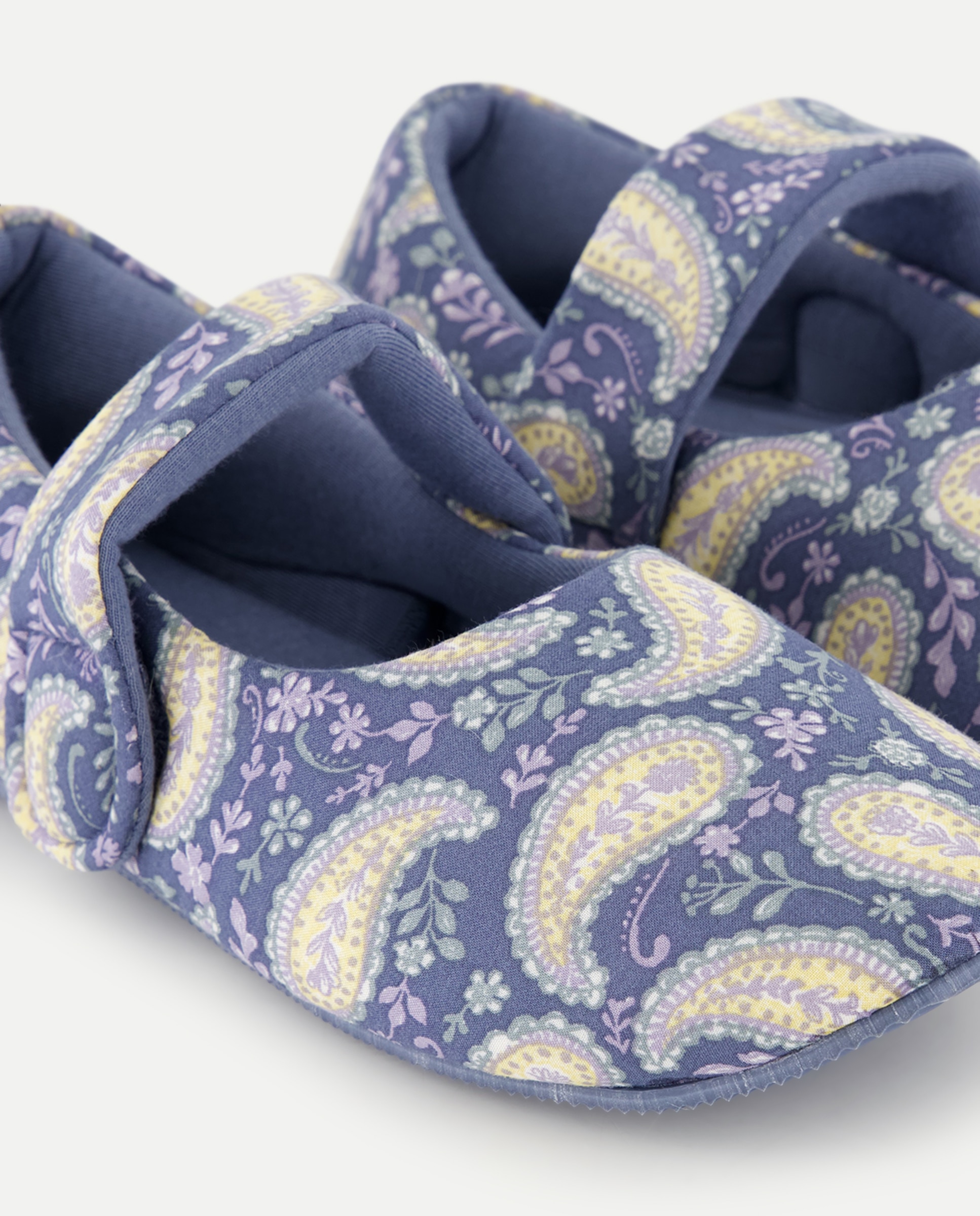 Zapatilla de mujer estampada 430 Azul oscuro-5