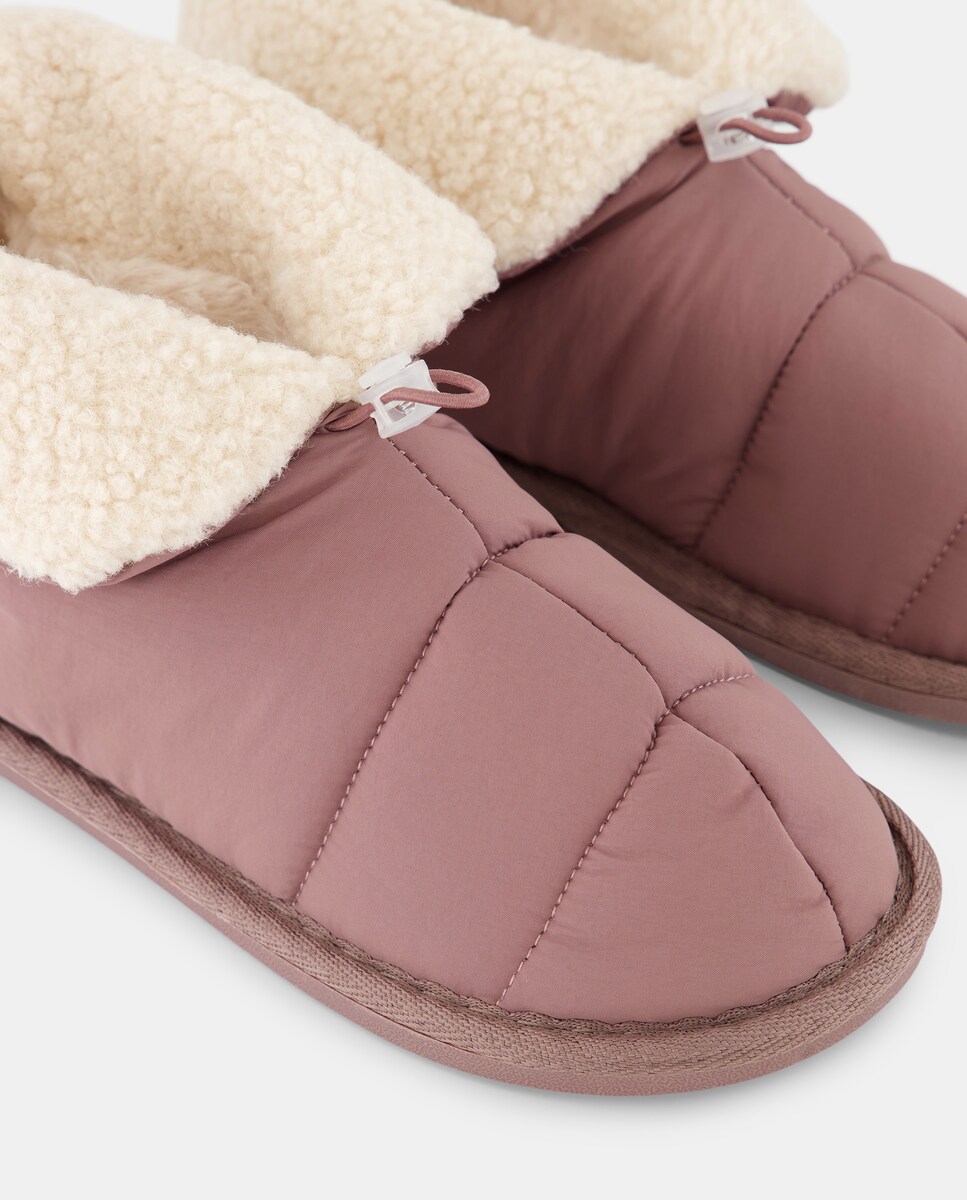 Bota de mujer de nailon 282 Malva-6