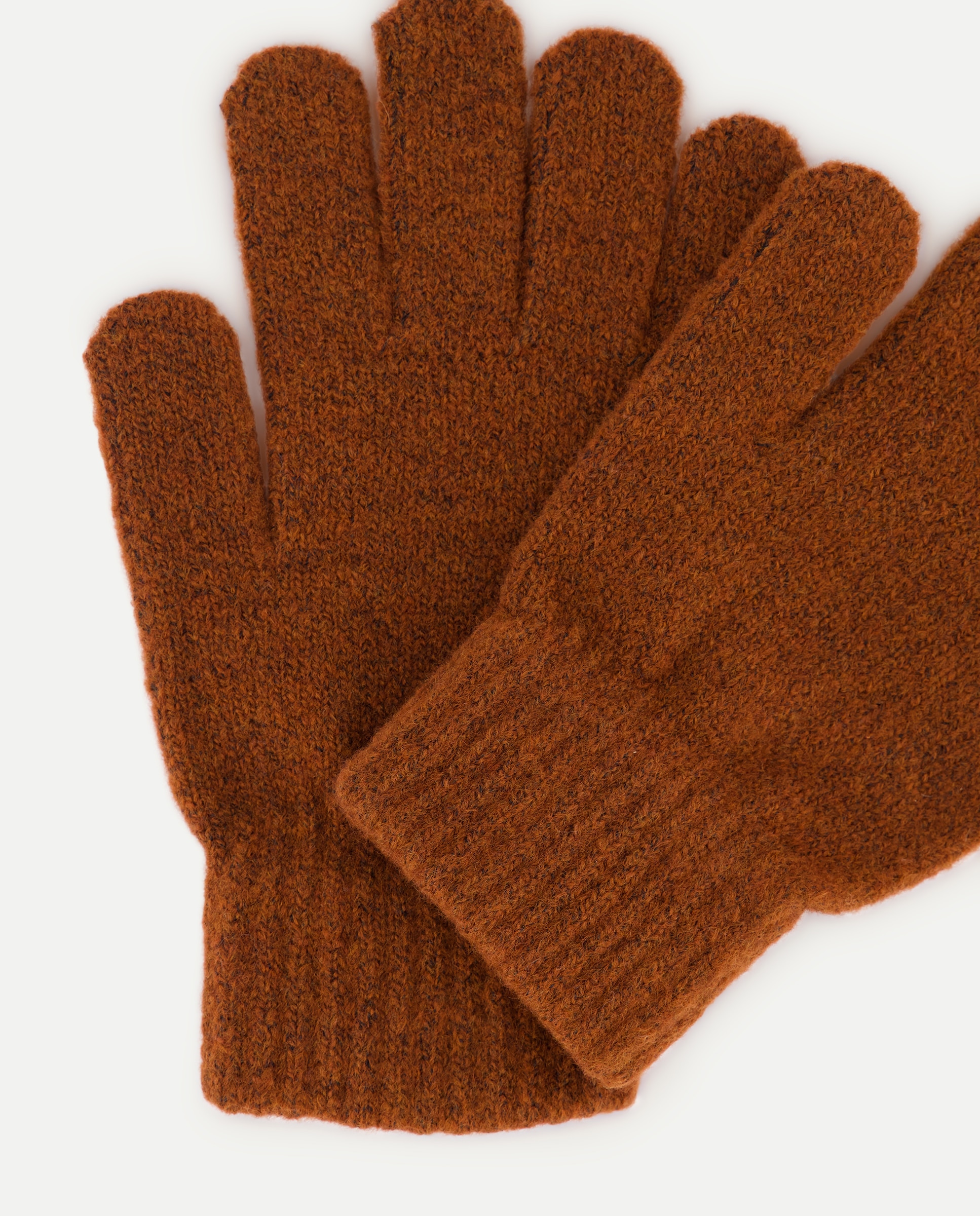 Guantes mujer punto básico 770 Terracota-2