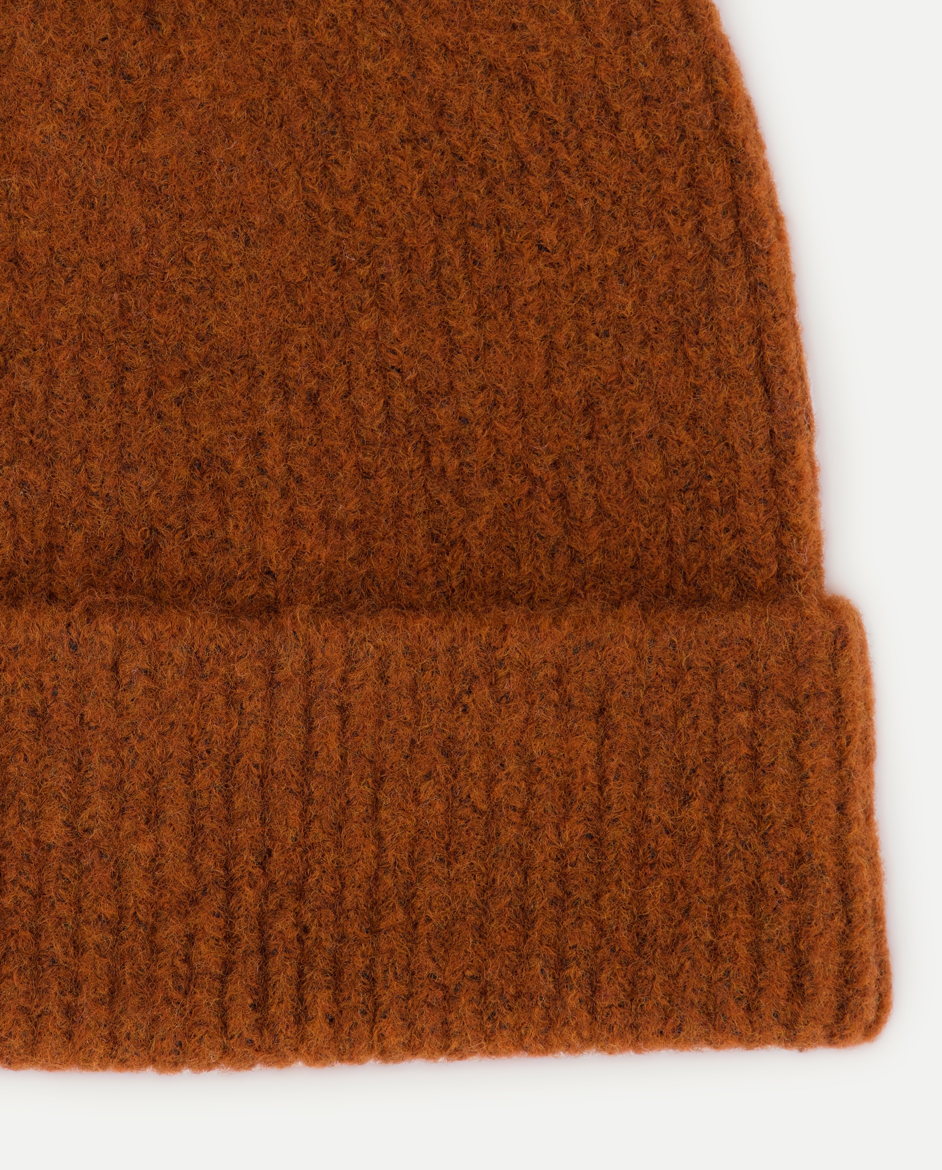 Gorro mujer punto básico 770 Terracota-2