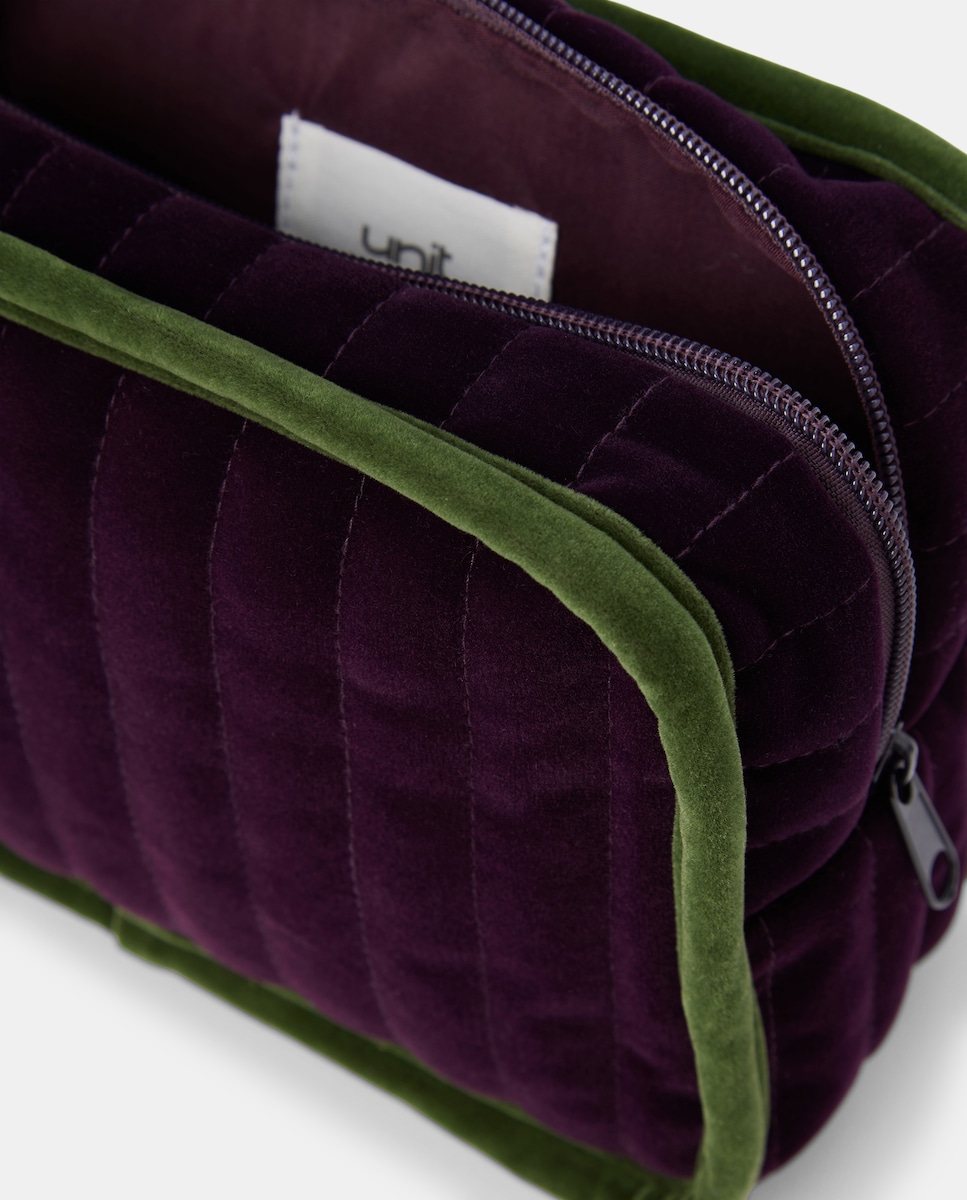 Bolso de mujer de mano estampado Purpura-3