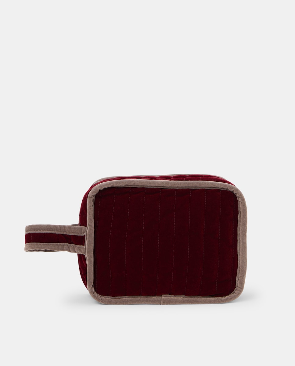 Bolso de mujer de mano estampado Burdeos-1