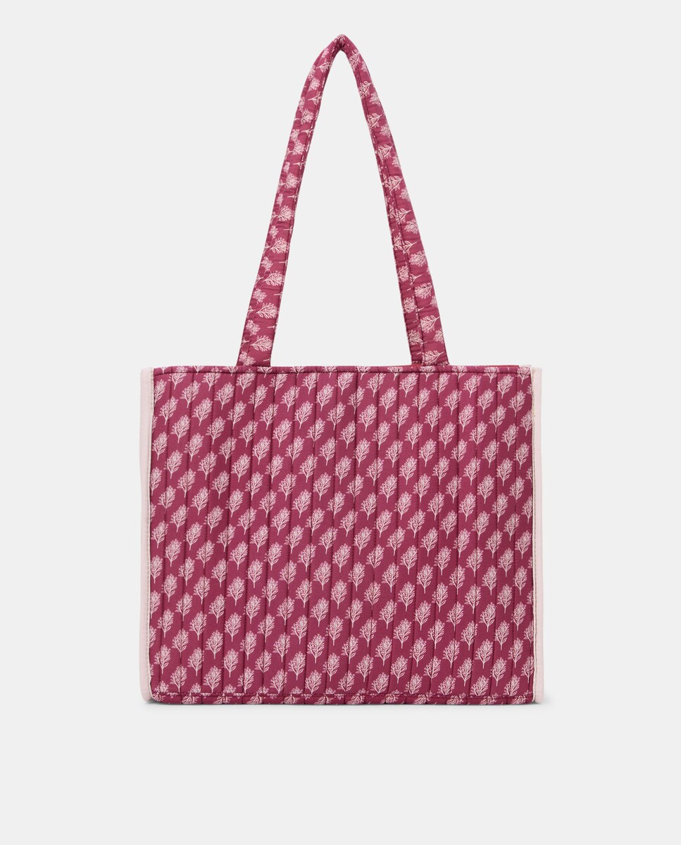 Bolso de mujer estampado Burdeos-1