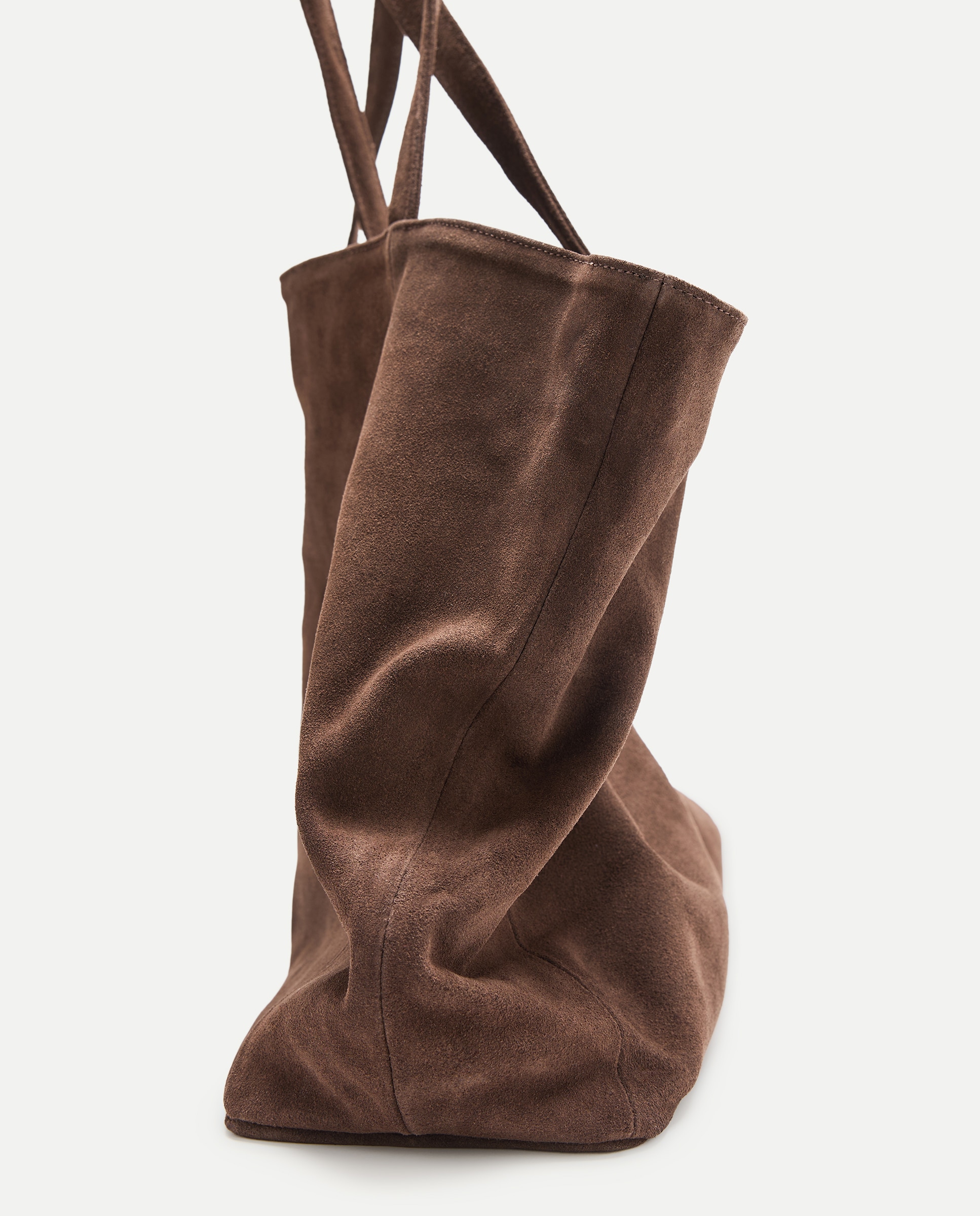 Bolso mujer shopper piel Chocolate-3
