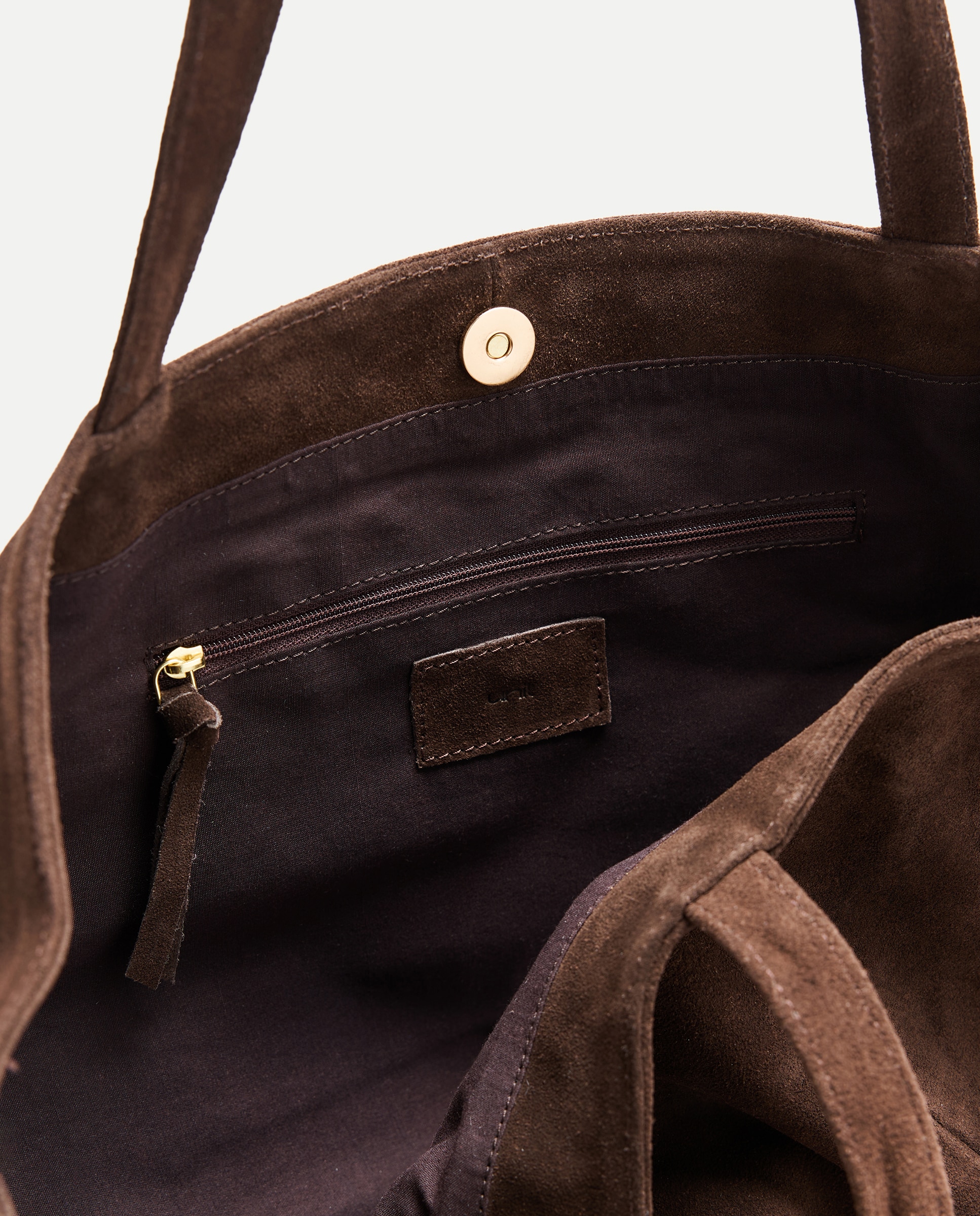 Bolso mujer shopper piel Chocolate-4