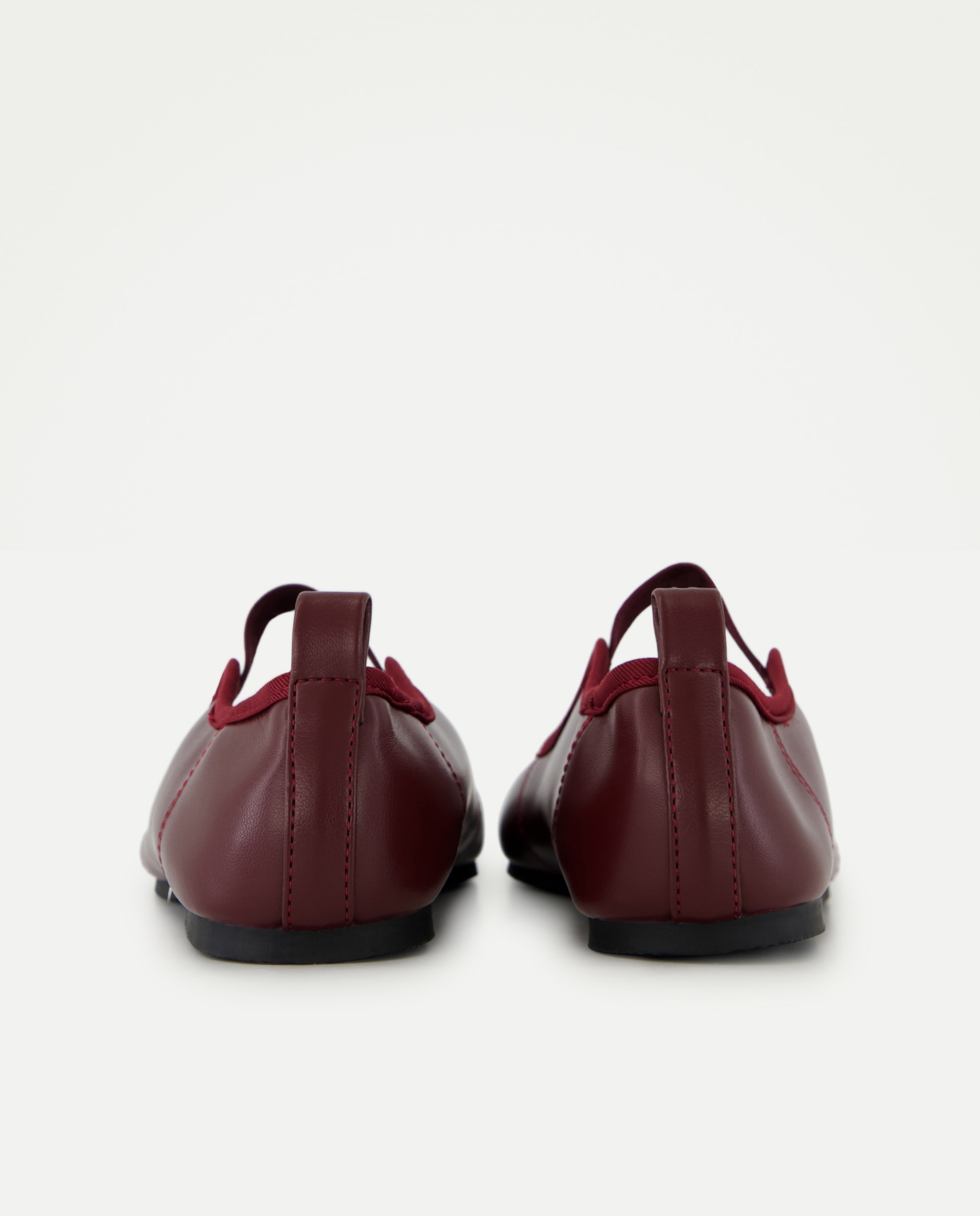 Zapato de mujer goma Burdeos-3