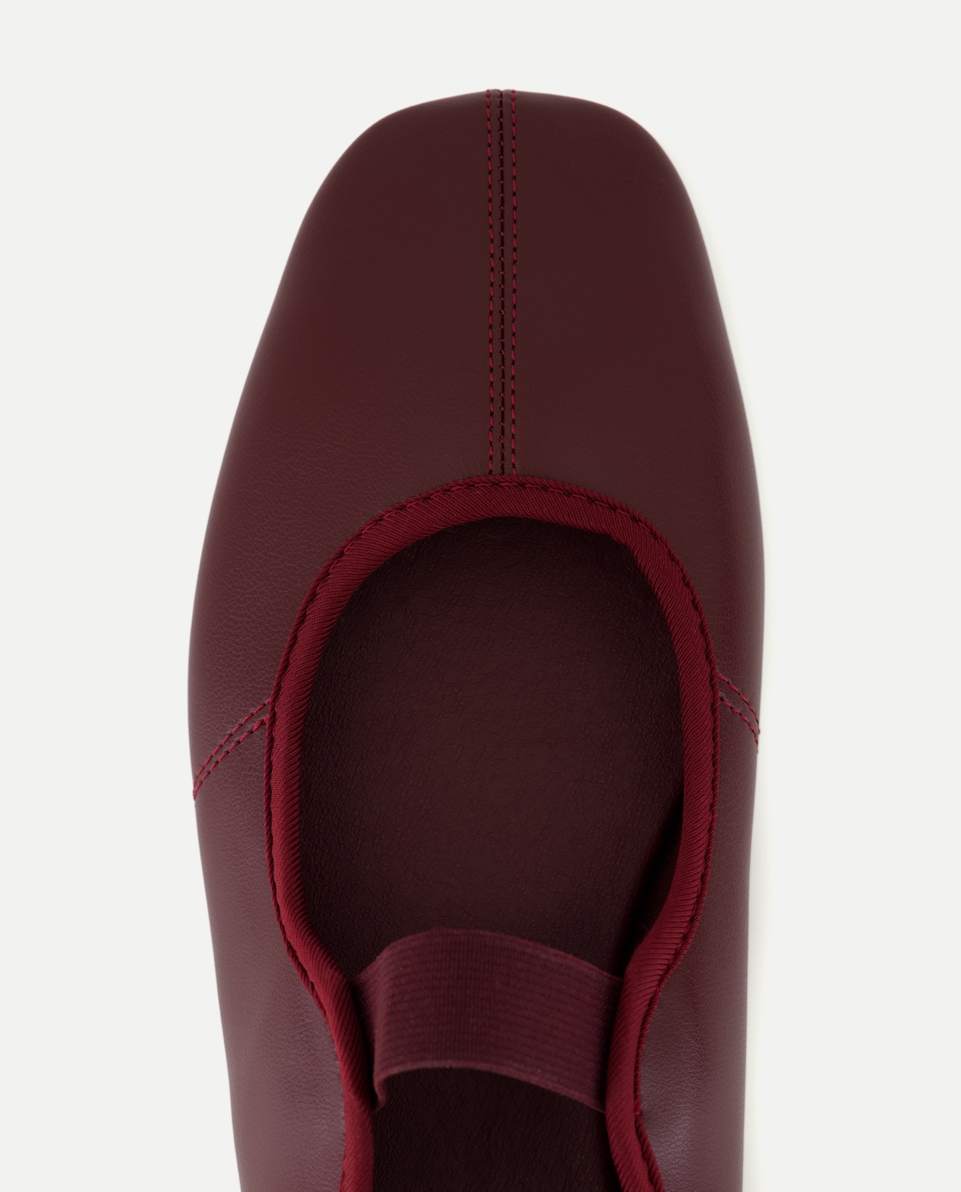 Zapato de mujer goma Burdeos-4