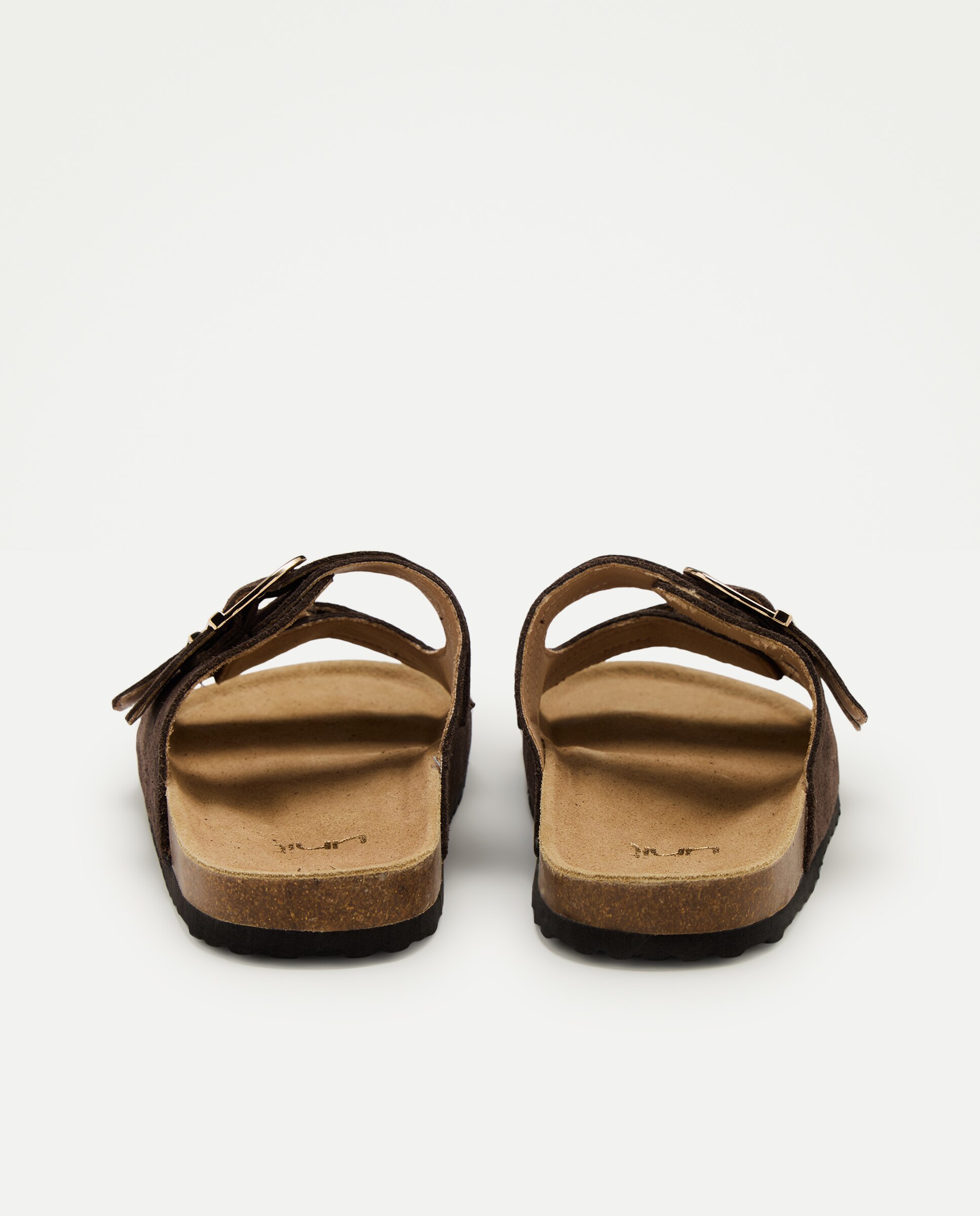 Sandalia de mujer hebilla 520 Kaki-3