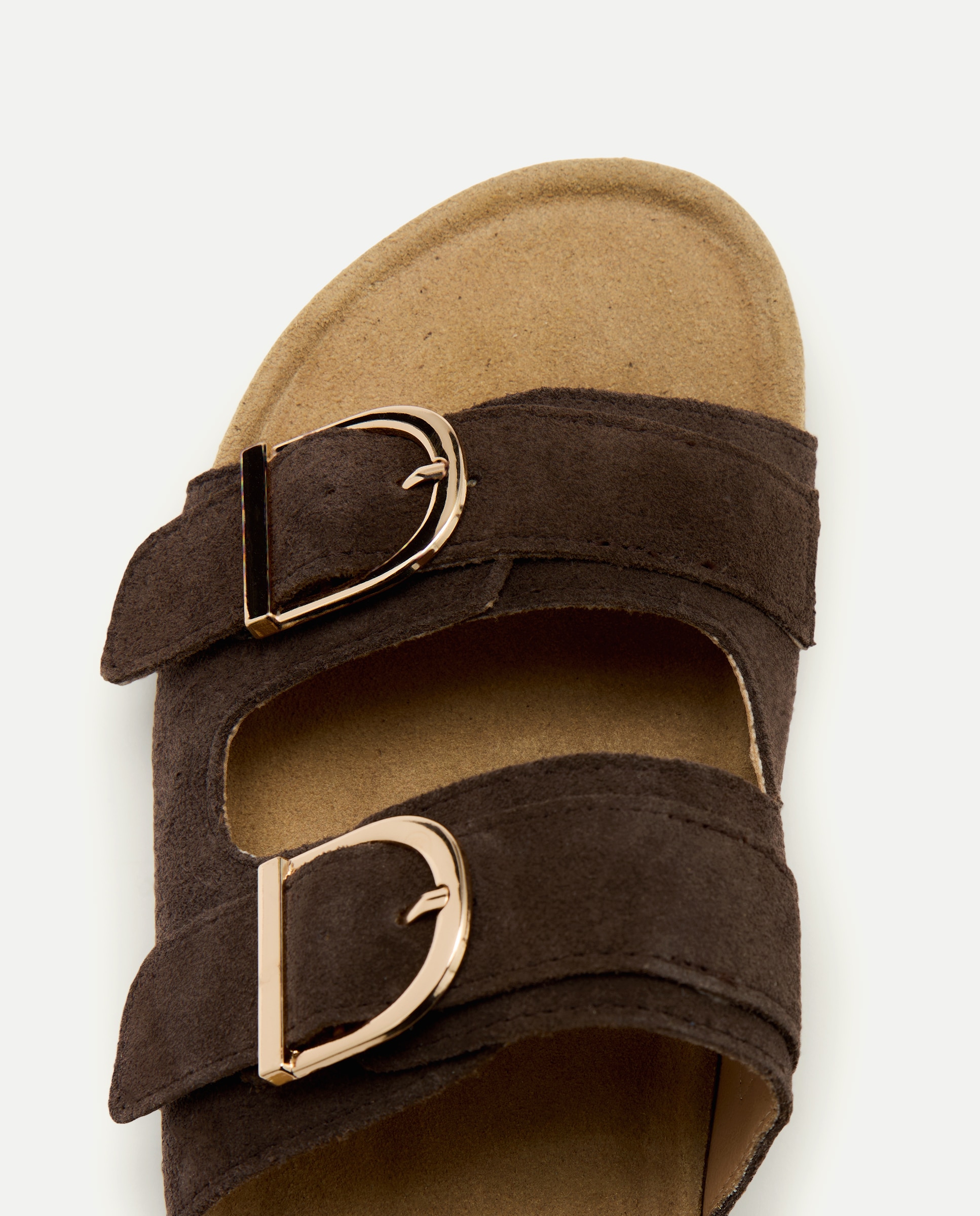 Sandalia de mujer hebilla 520 Kaki-4