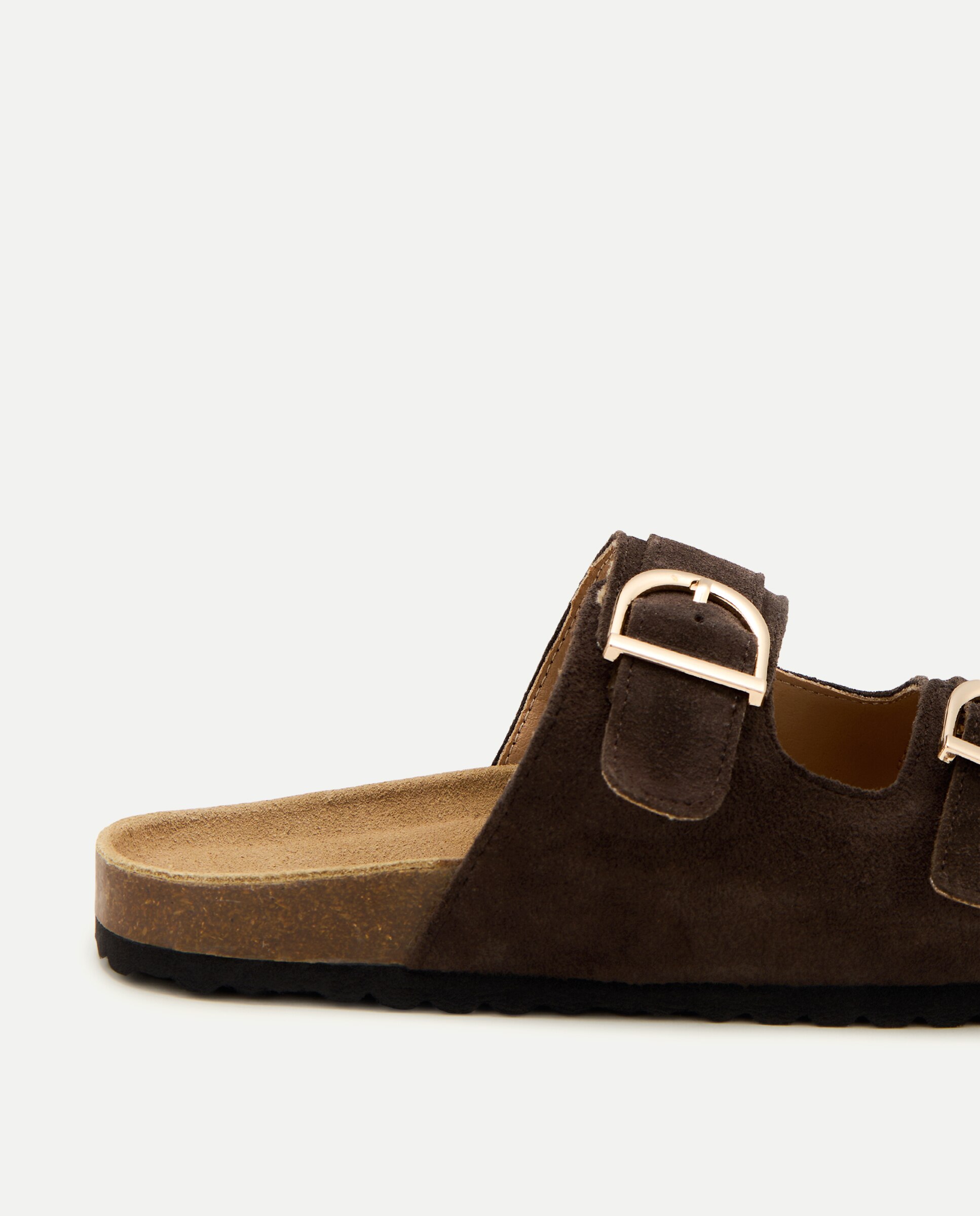 Sandalia de mujer hebilla 520 Kaki-5