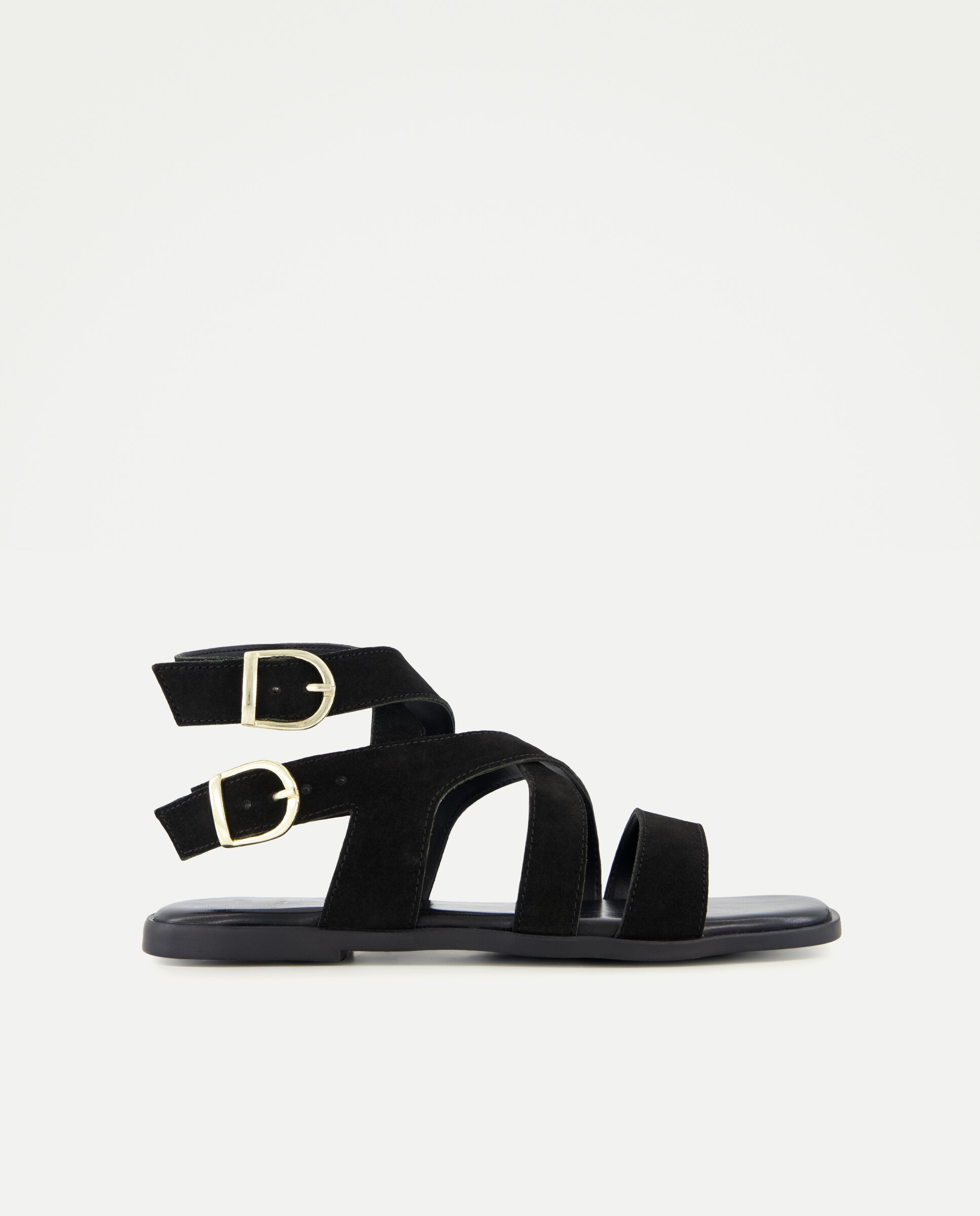 Imagen 0 de Sandalia de mujer de piel multitiras