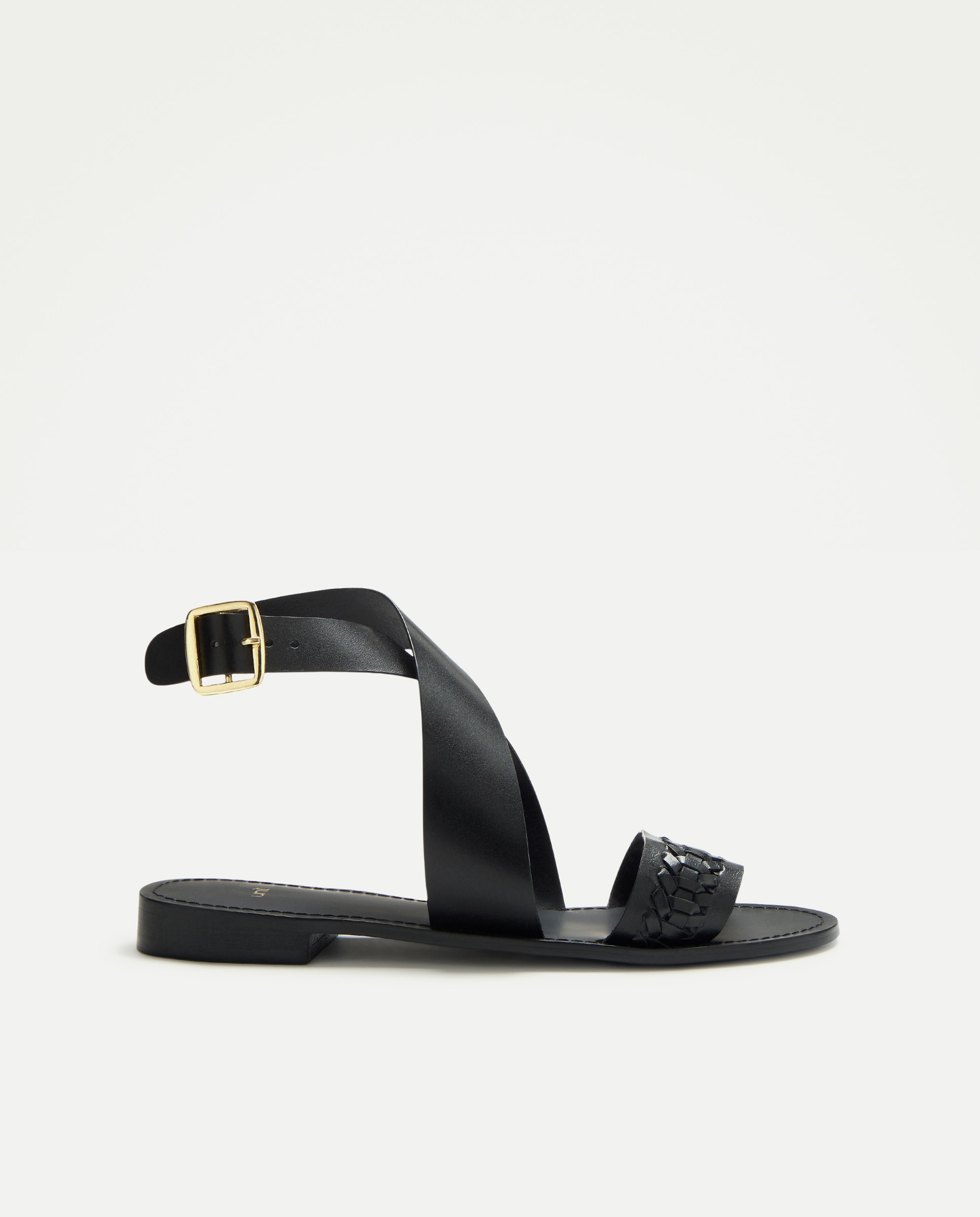 Imagen 0 de Sandalia de mujer de piel dibujo cebra