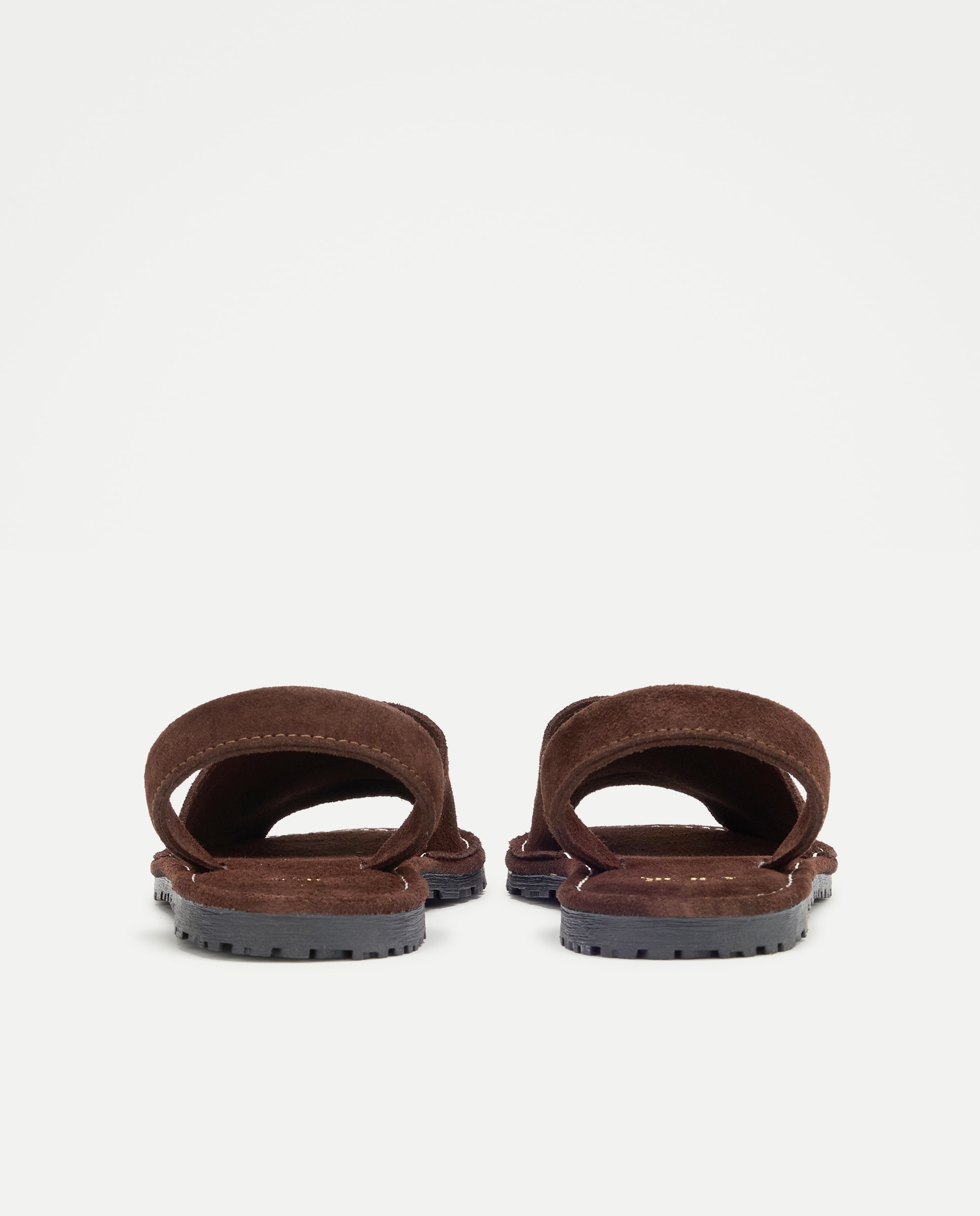 Sandalia de piel menorquina Chocolate-3