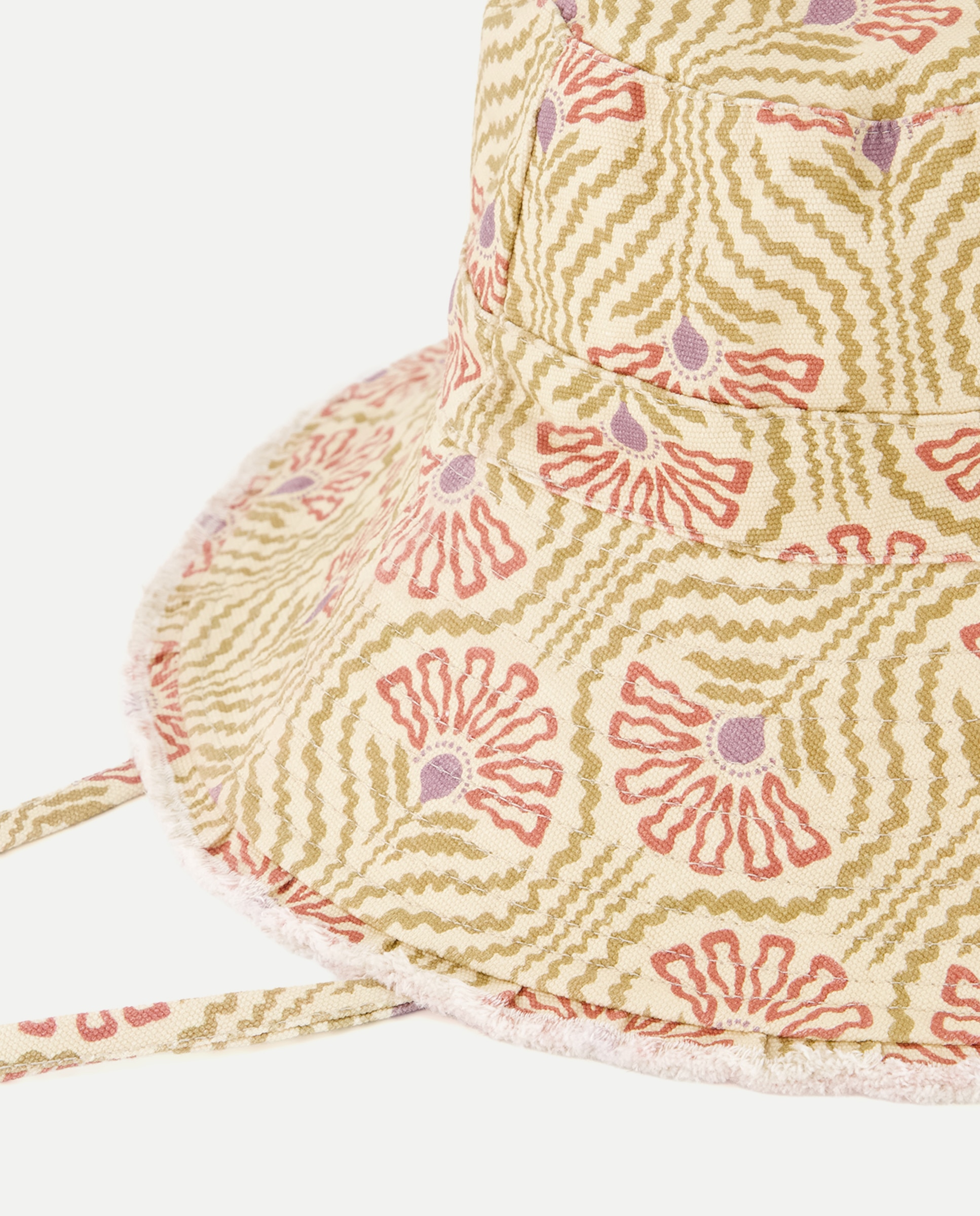 Gorro tela mujer estampado Multicolor-2