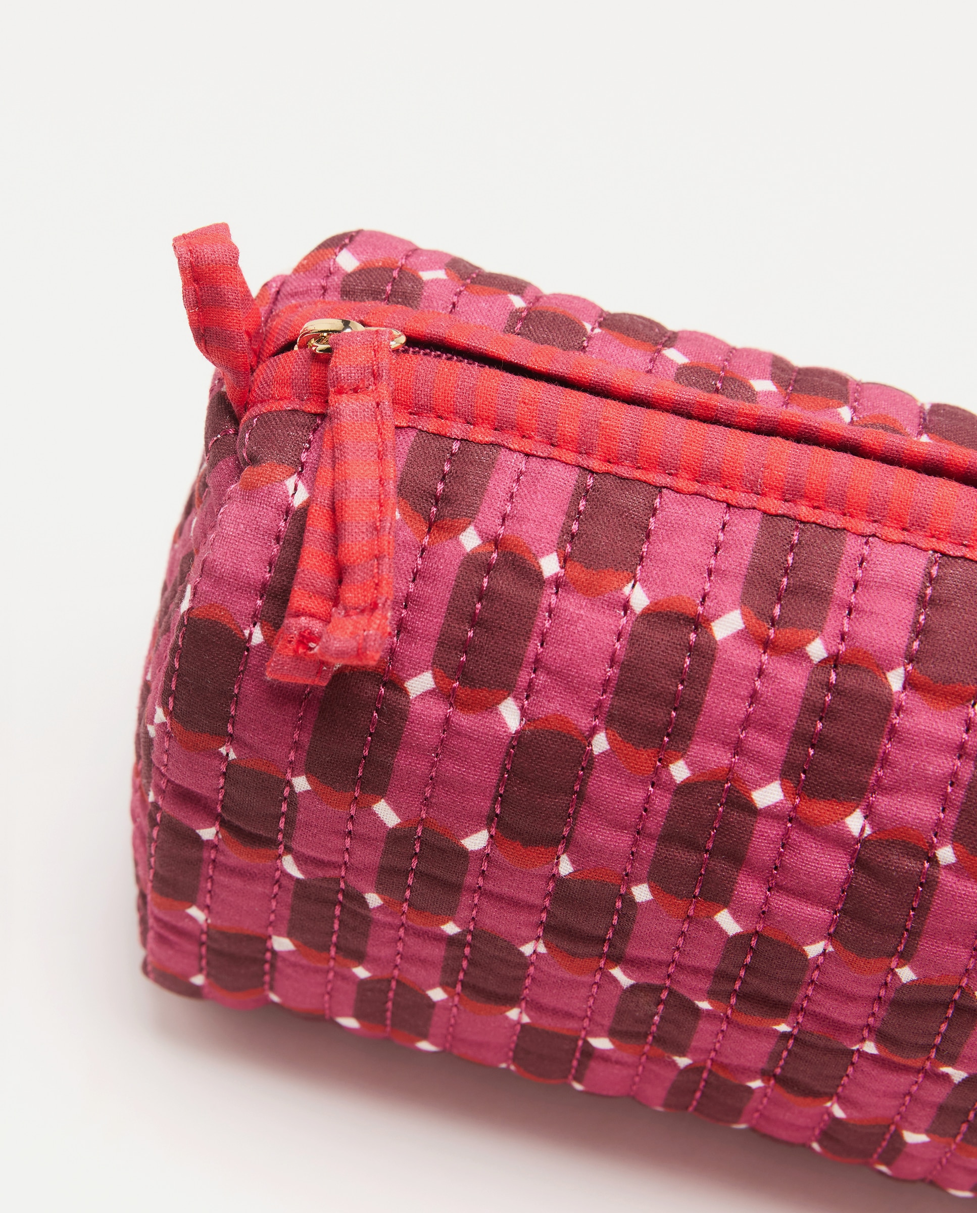 Neceser mujer tela estampado Morado-4