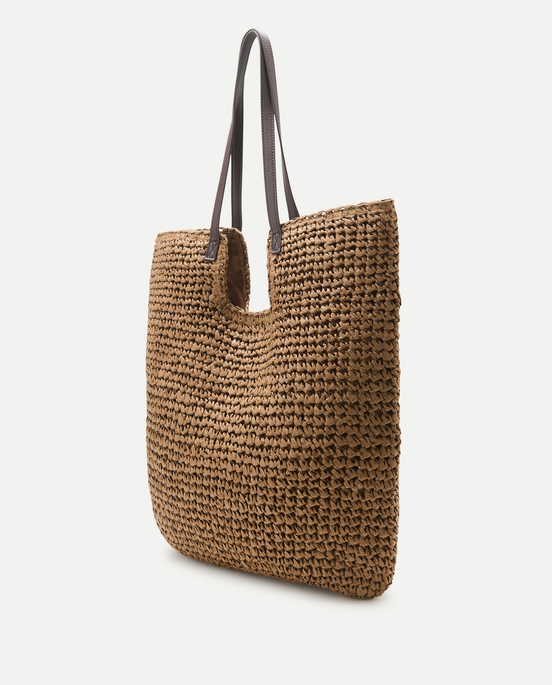 Bolso mujer shopper Marrón-2