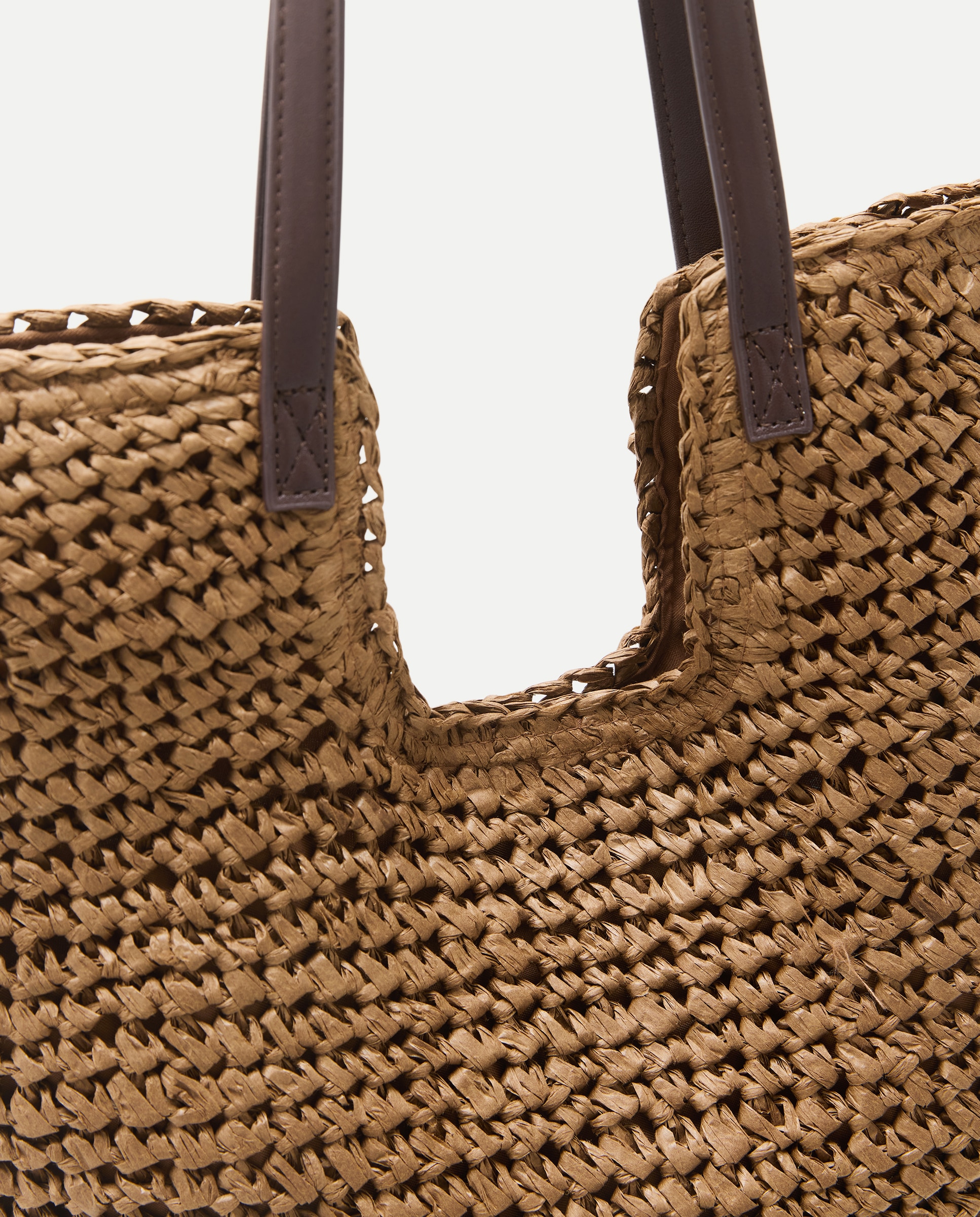 Bolso mujer shopper Marrón-3