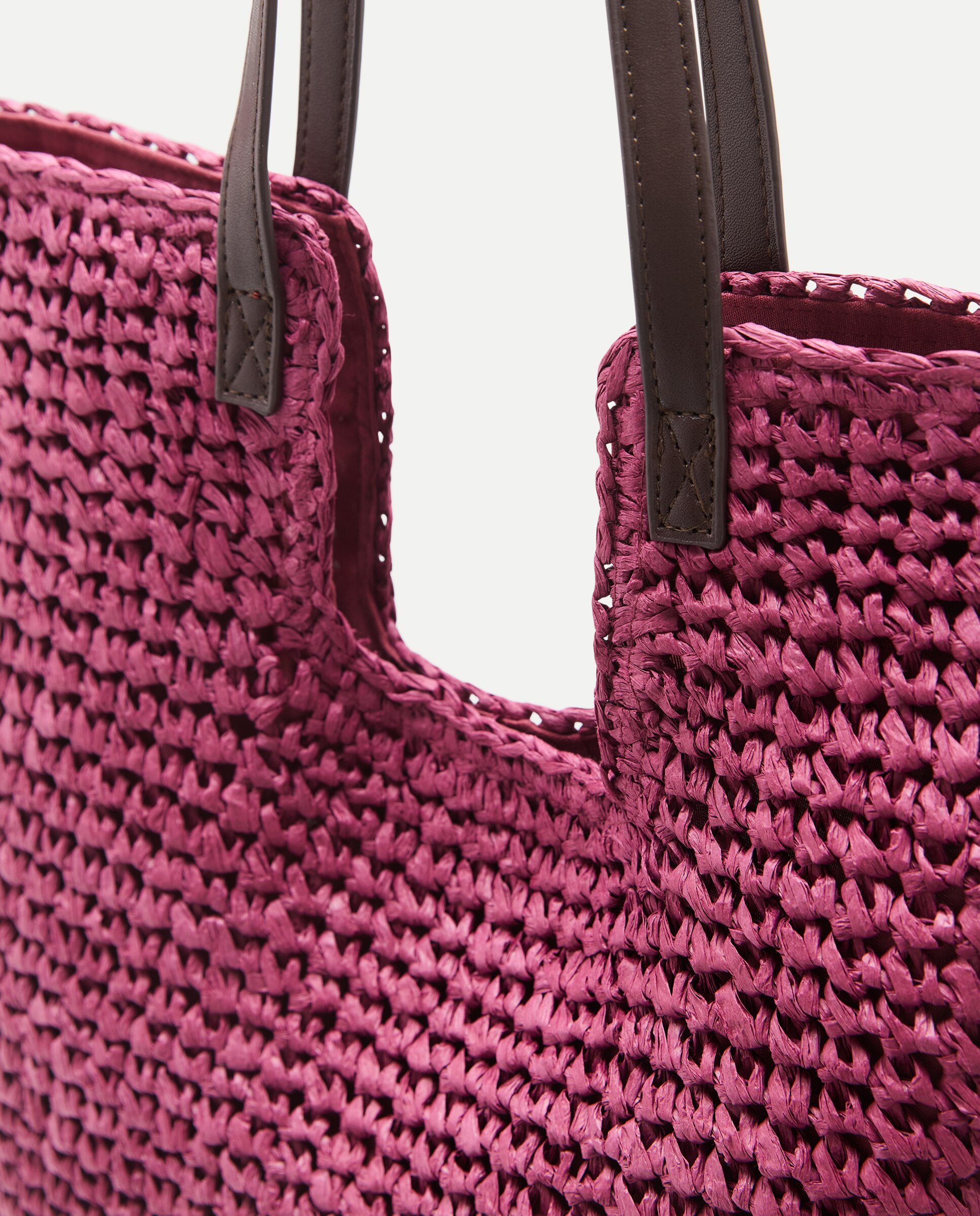 Bolso mujer shopper Ciruela-3