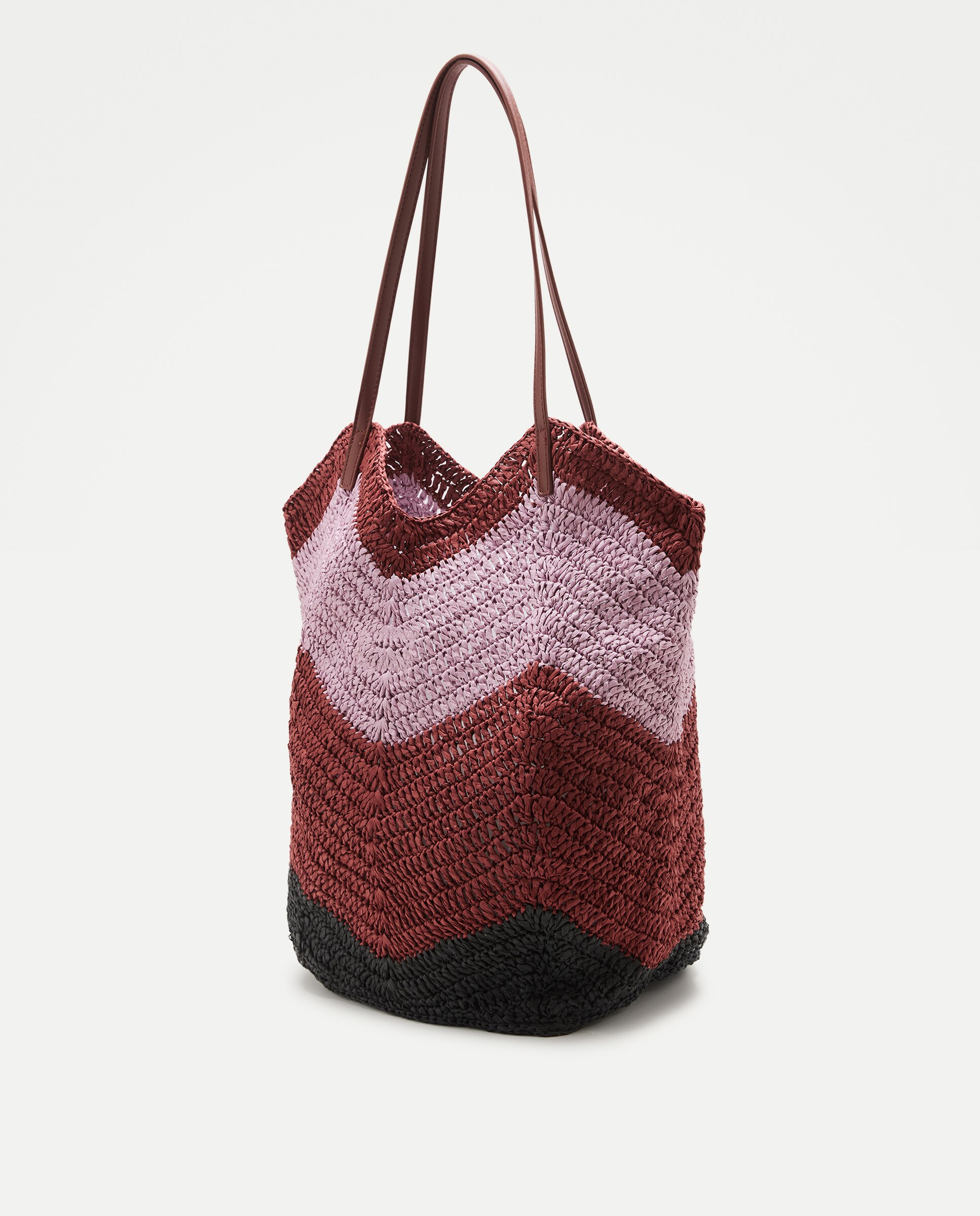 Bolso Mujer tricolor 770 Terracota-2