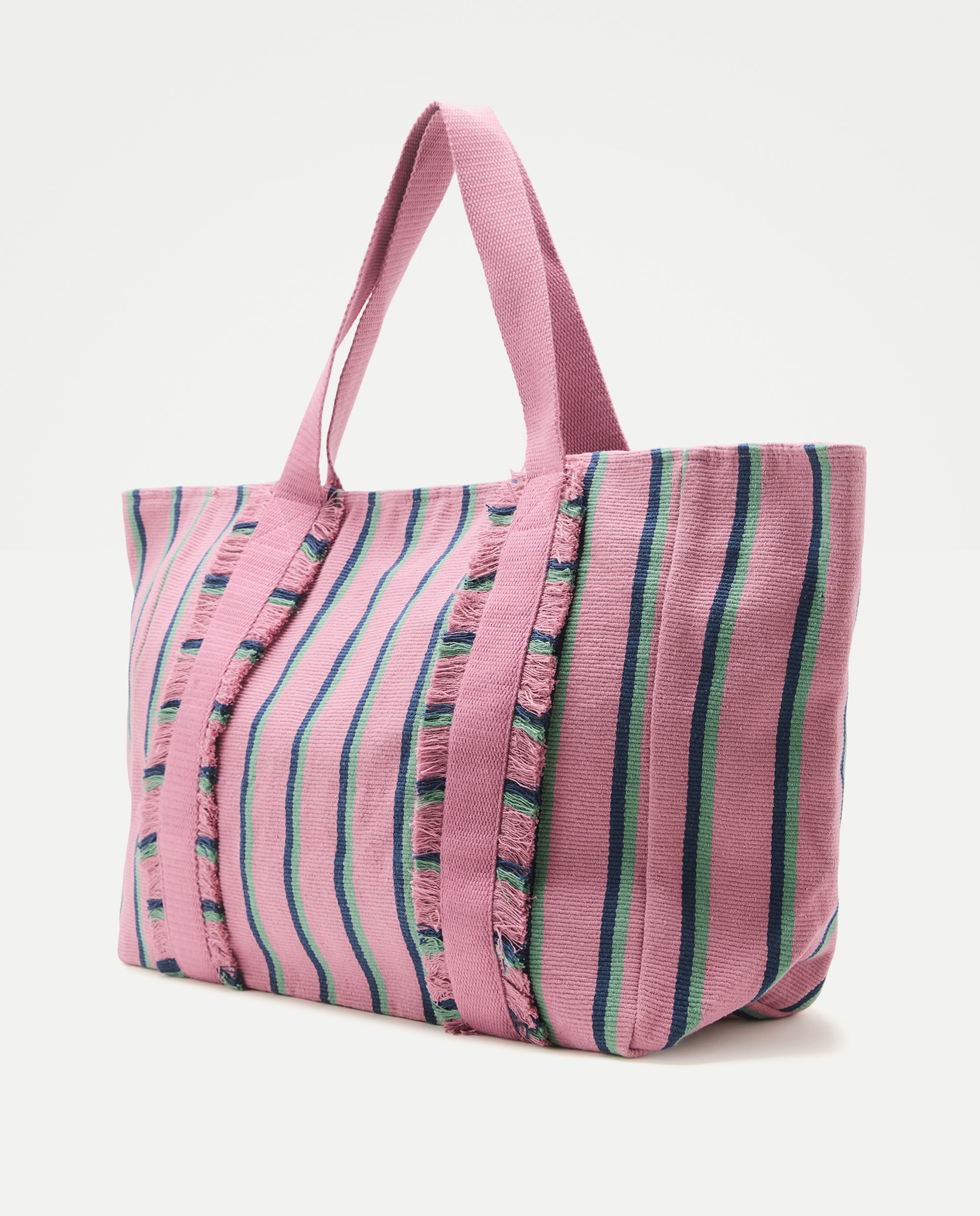Bolso Mujer rayas étnicas Morado-2
