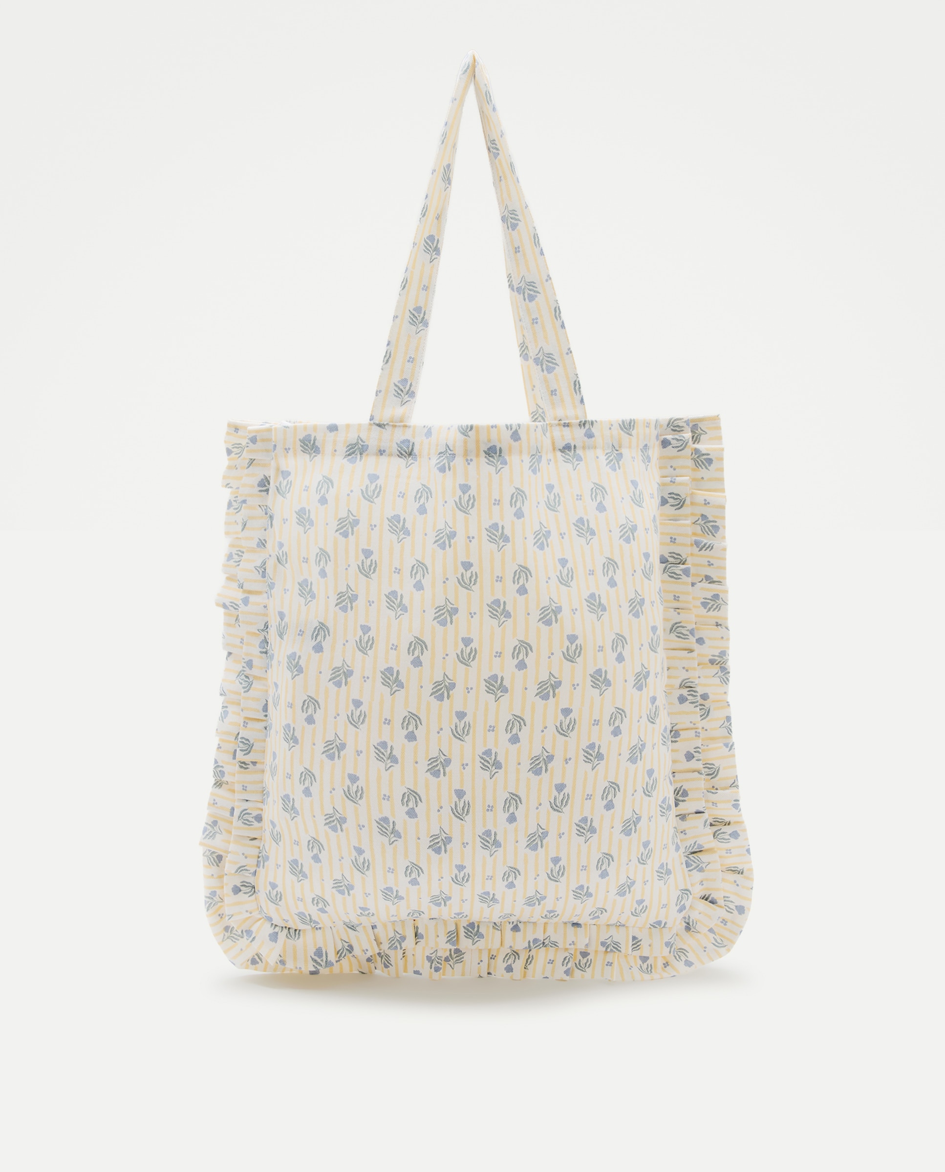 Imagen 0 de Bolsa mujer volante estampada