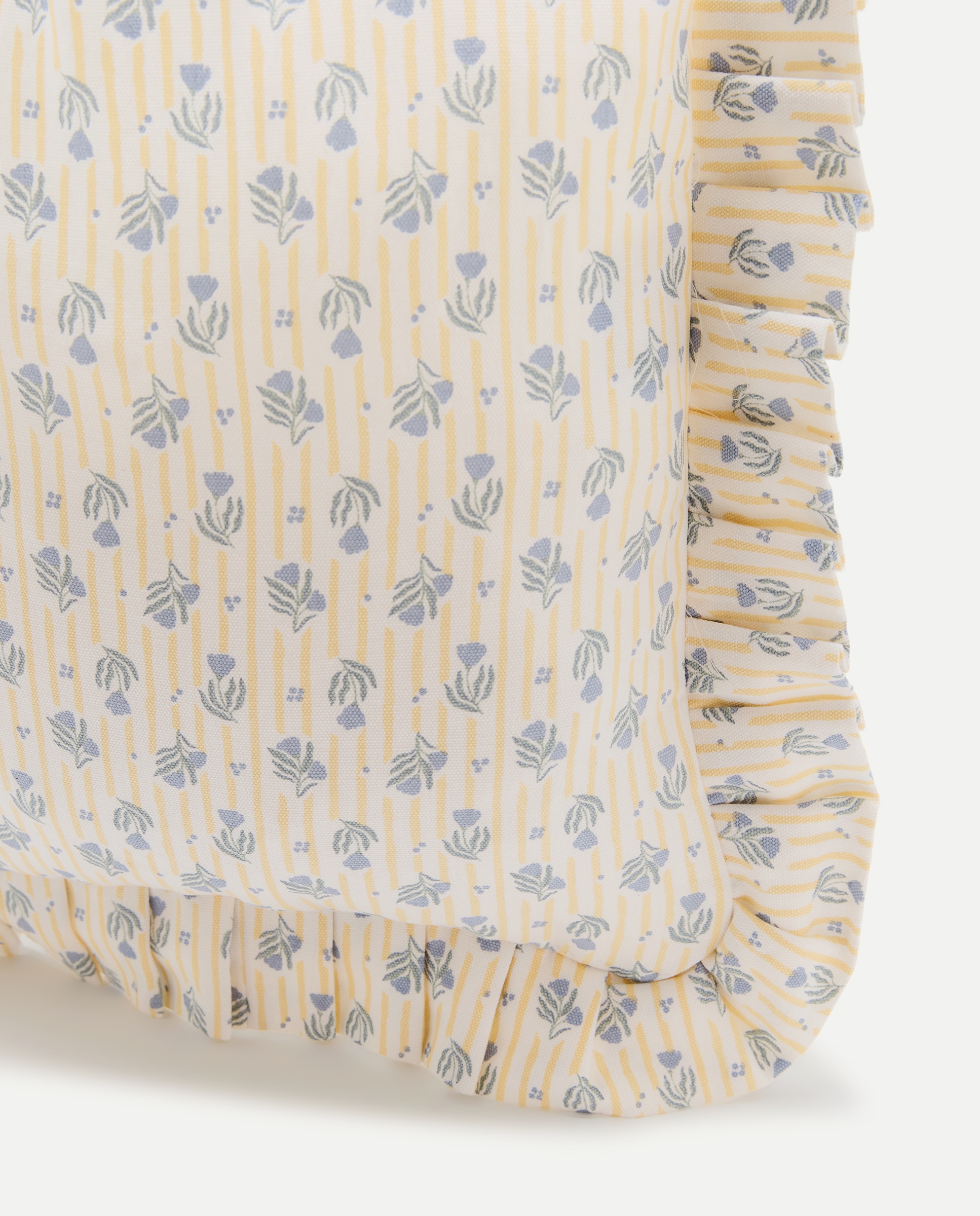 Bolsa mujer volante estampada Amarillo-3