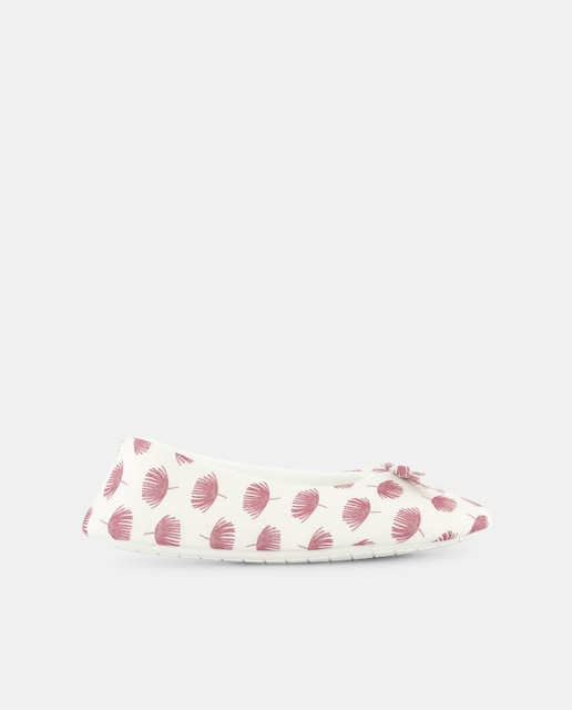 Zapatilla de mujer estampada