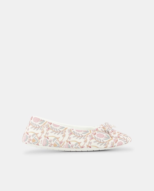 Zapatilla de mujer estampada