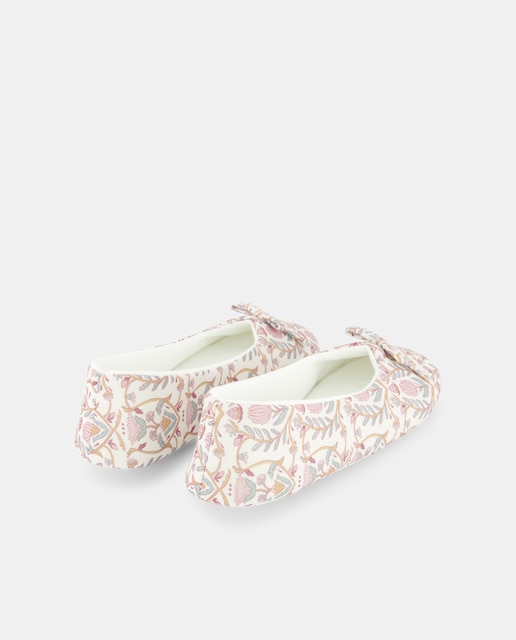 Zapatilla de mujer estampada