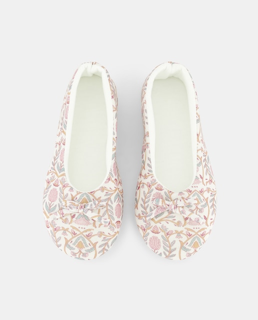 Zapatilla de mujer estampada