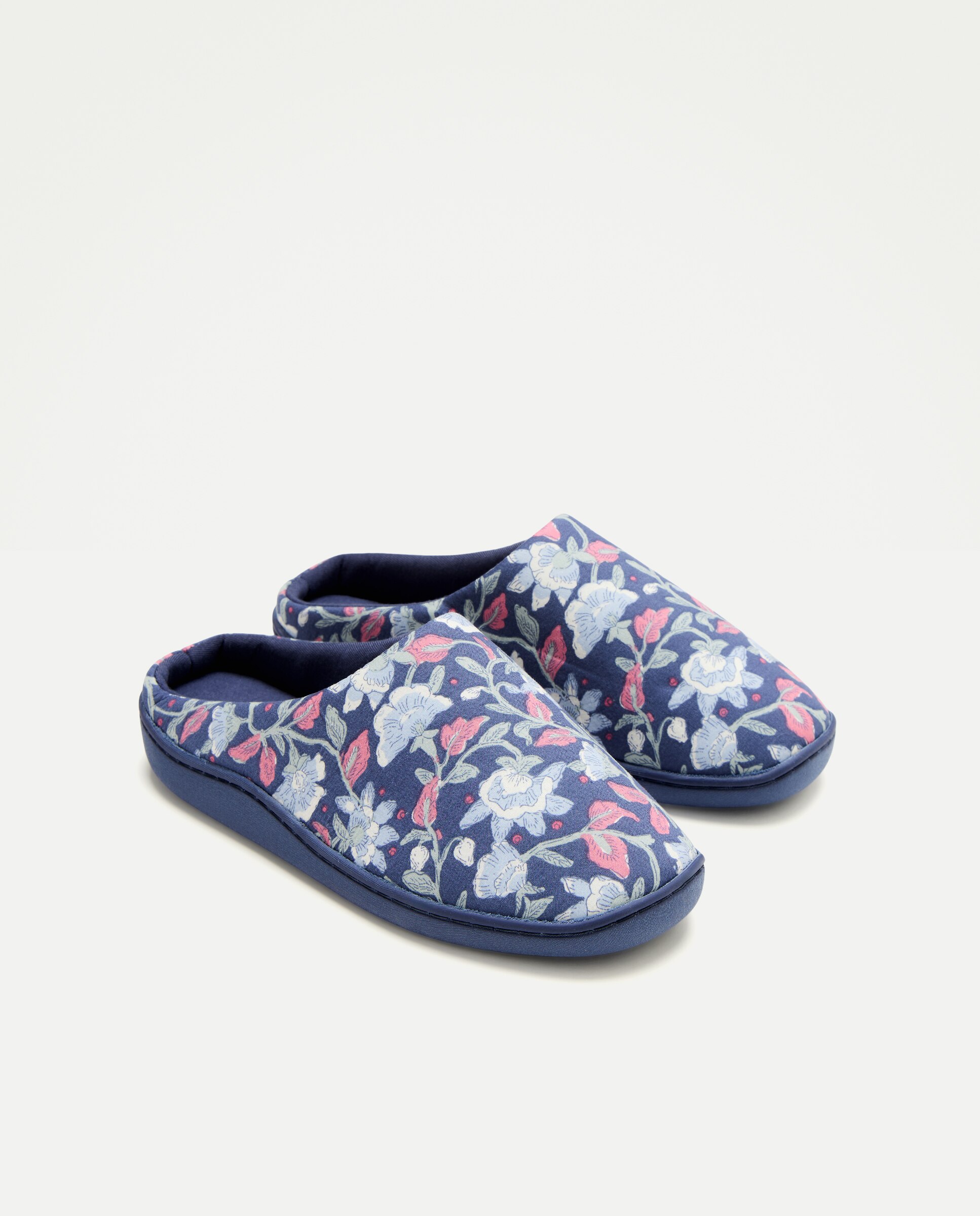 Zapatilla de mujer estampada 400 Azul-2