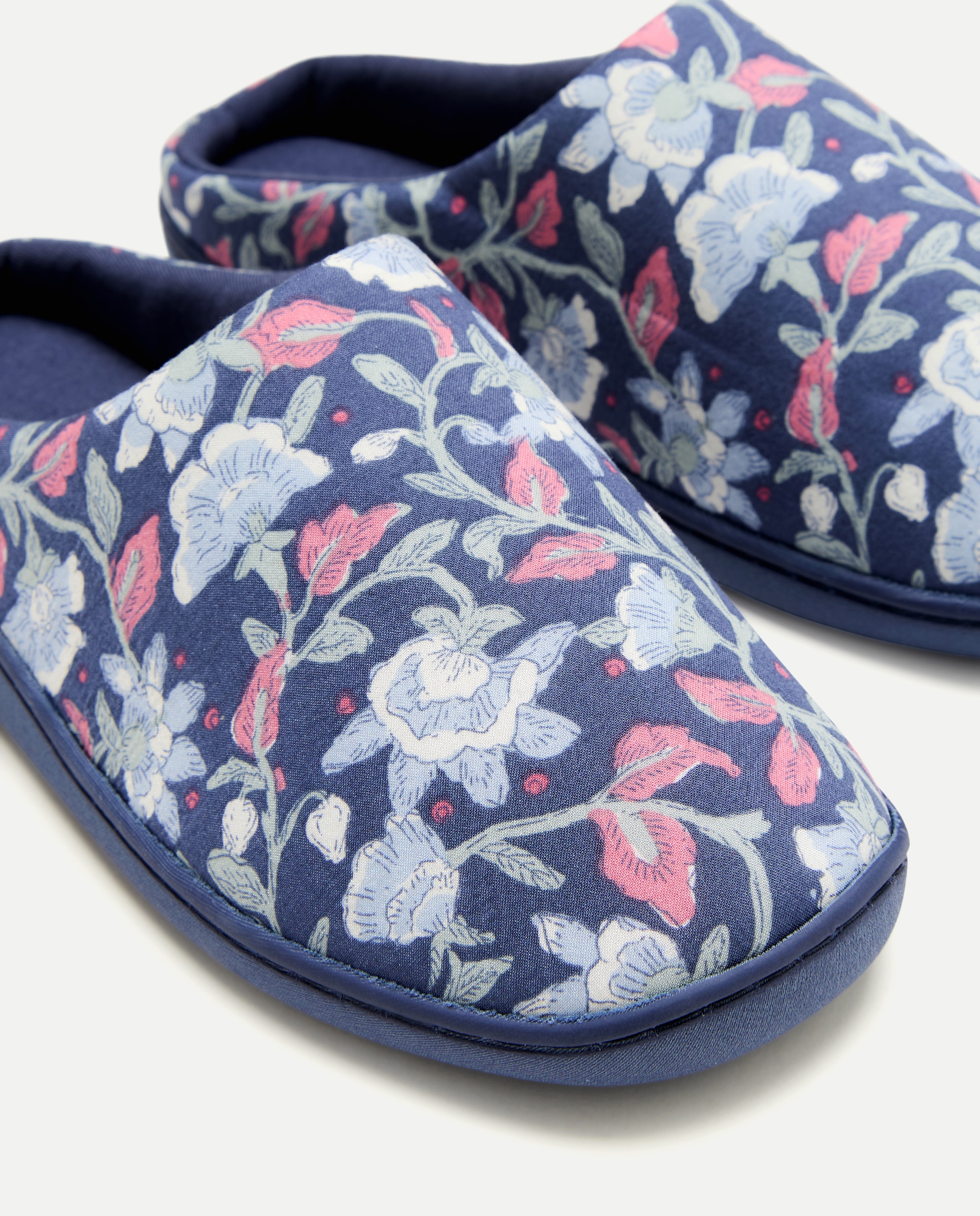 Zapatilla de mujer estampada 400 Azul-5
