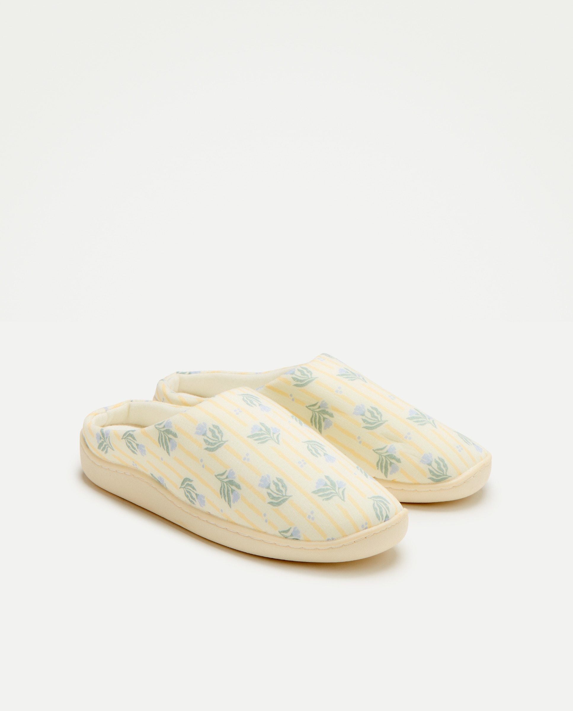 Zapatilla de mujer estampada 300 Amarillo-2