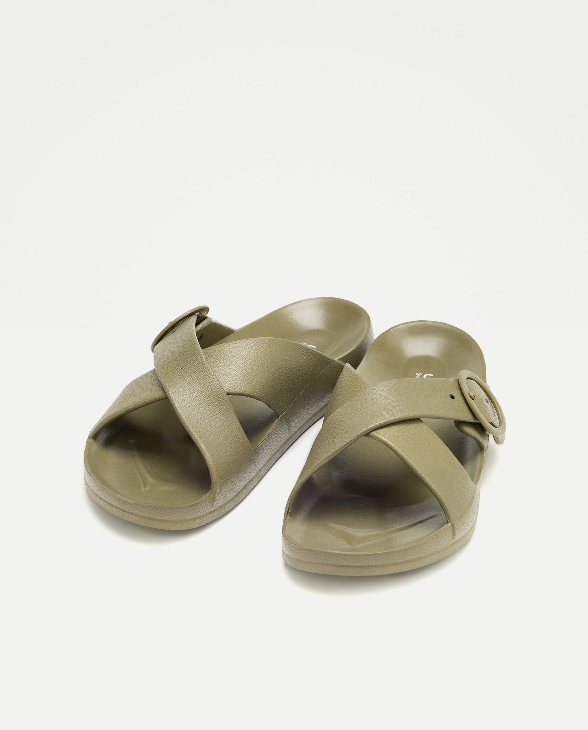 Chancla de mujer tipo bio 520 Kaki-2