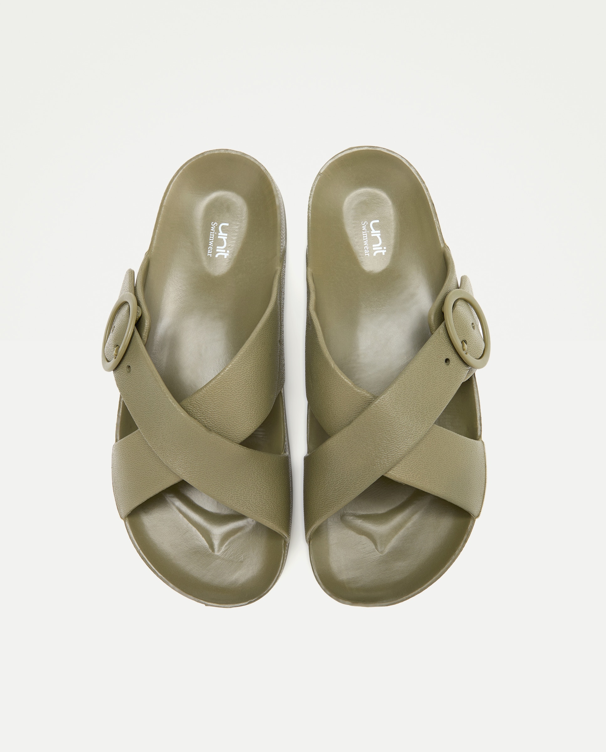 Chancla de mujer tipo bio 520 Kaki-4