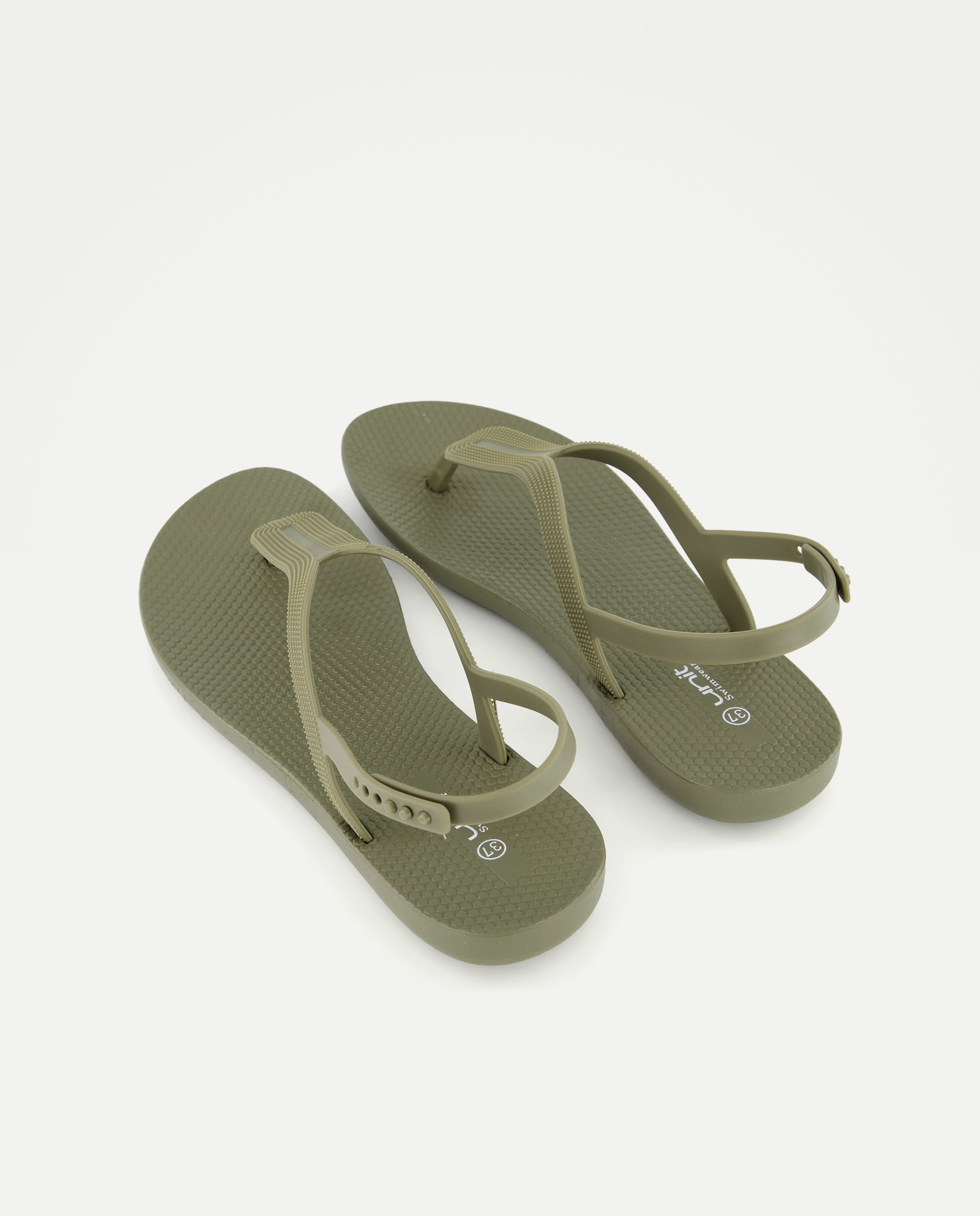 Chancla de mujer dedo 520 Kaki-3