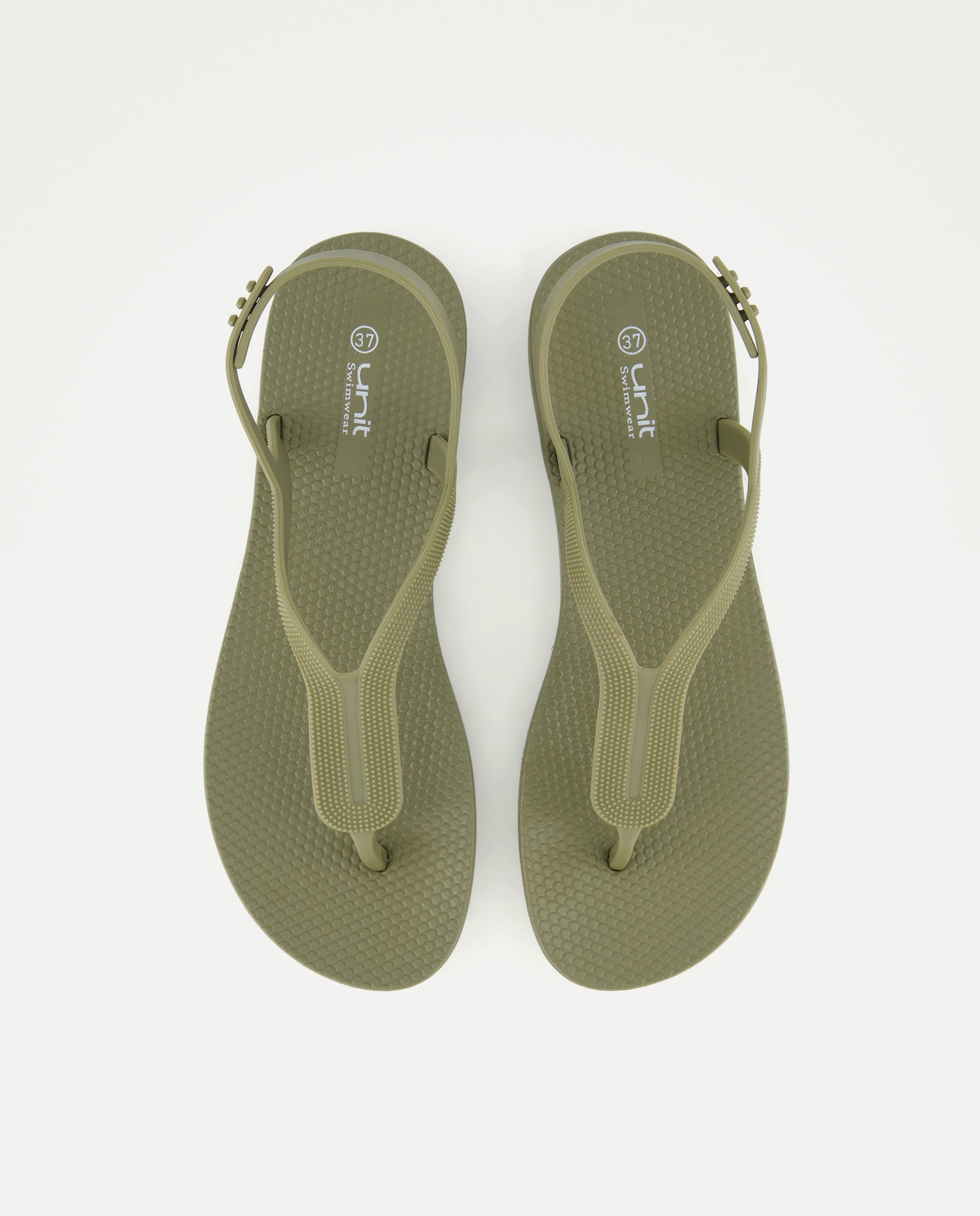 Chancla de mujer dedo 520 Kaki-4