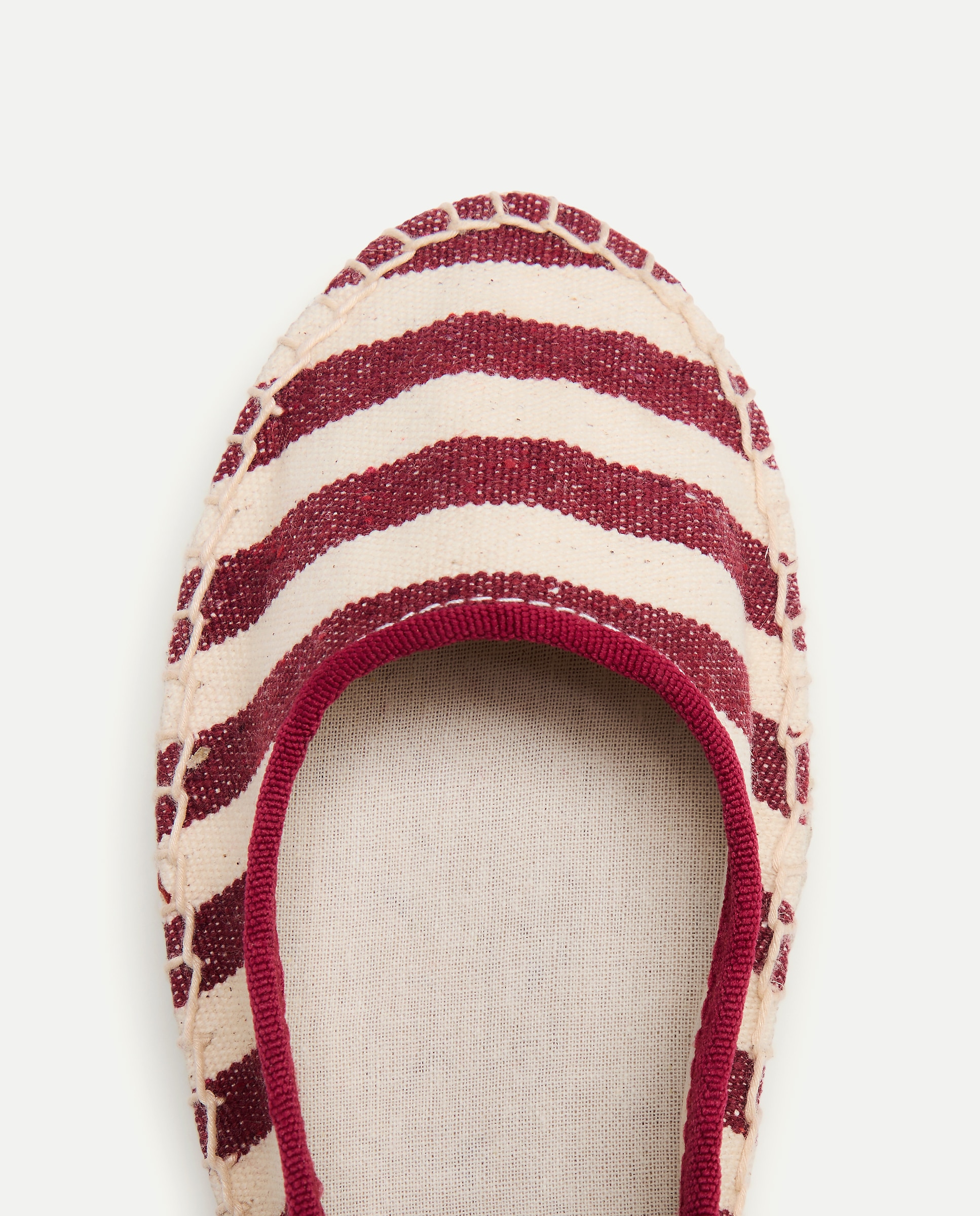 Mercedita de mujer suela Yute 600 Rojo-4