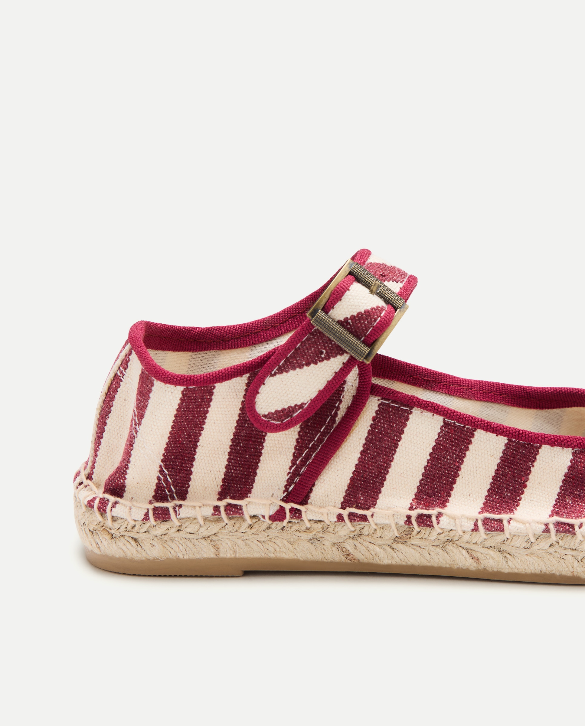 Mercedita de mujer suela Yute 600 Rojo-5