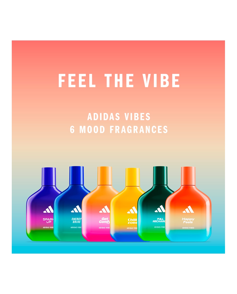 Eau de Parfum Vibes Happy Feels 100 ml Adidas - 100 ml 5