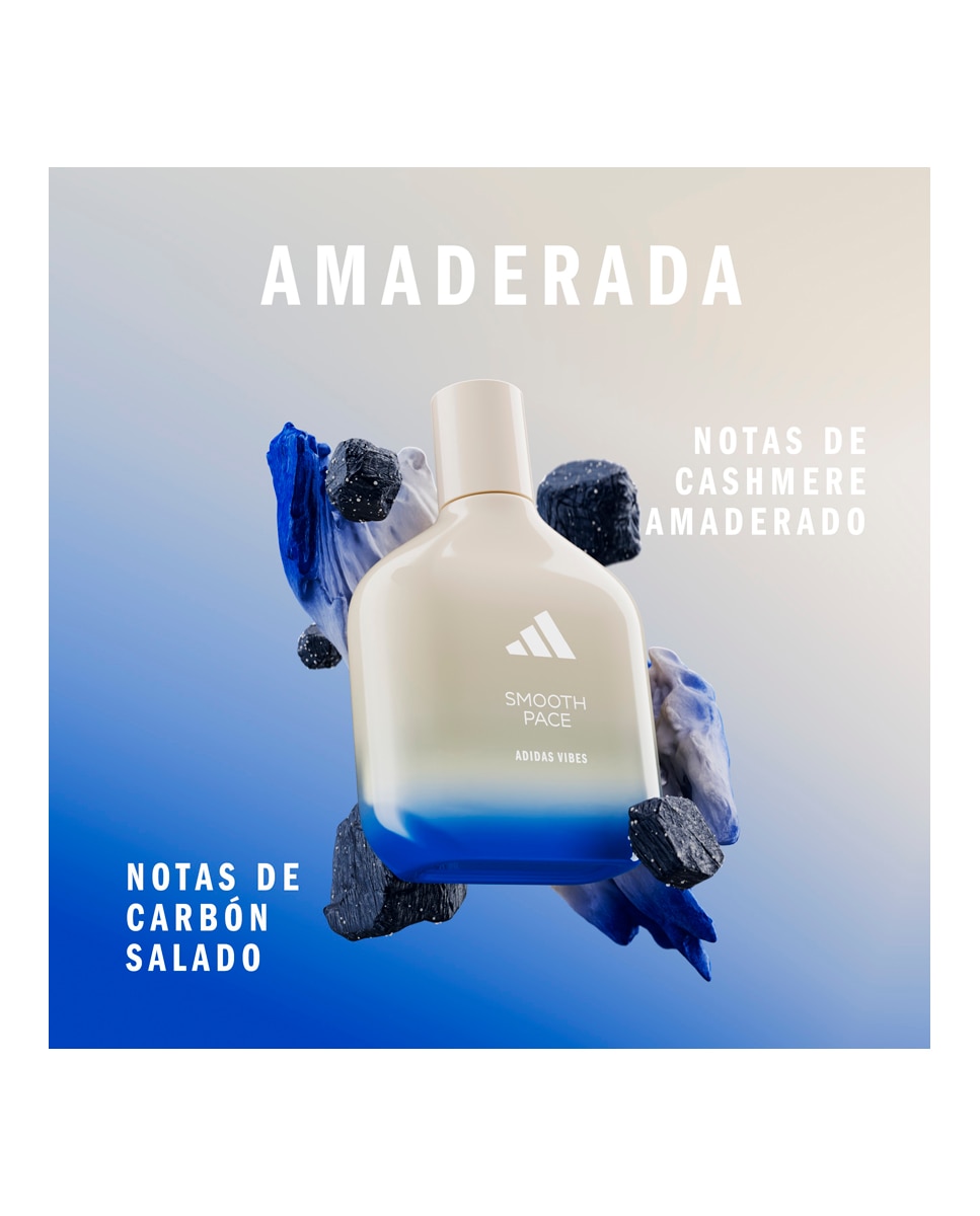 Eau de Parfum Smooth Pace 100 Ml Adidas - 100 ml 3
