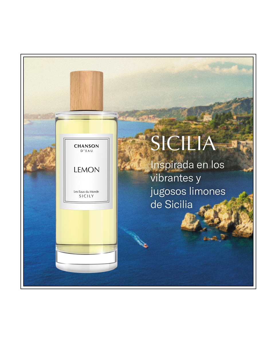 Eau de Toilette Lemon-Eau Les Eaux Du Monde 100 ml Chanson d'Eau 4