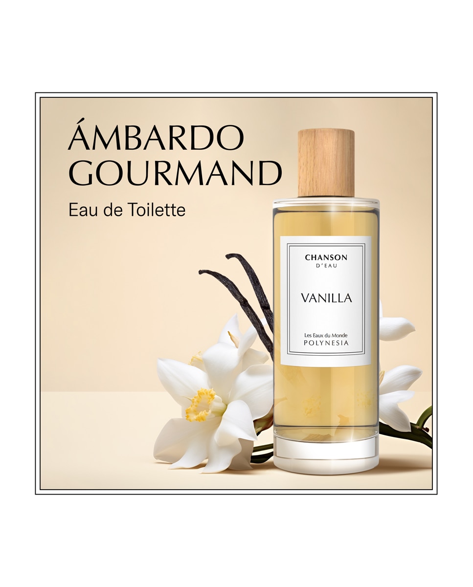 Eau de Toilette Vainilla-Eau Les Eaux Du Monde 100 ml Chanson d'Eau 2