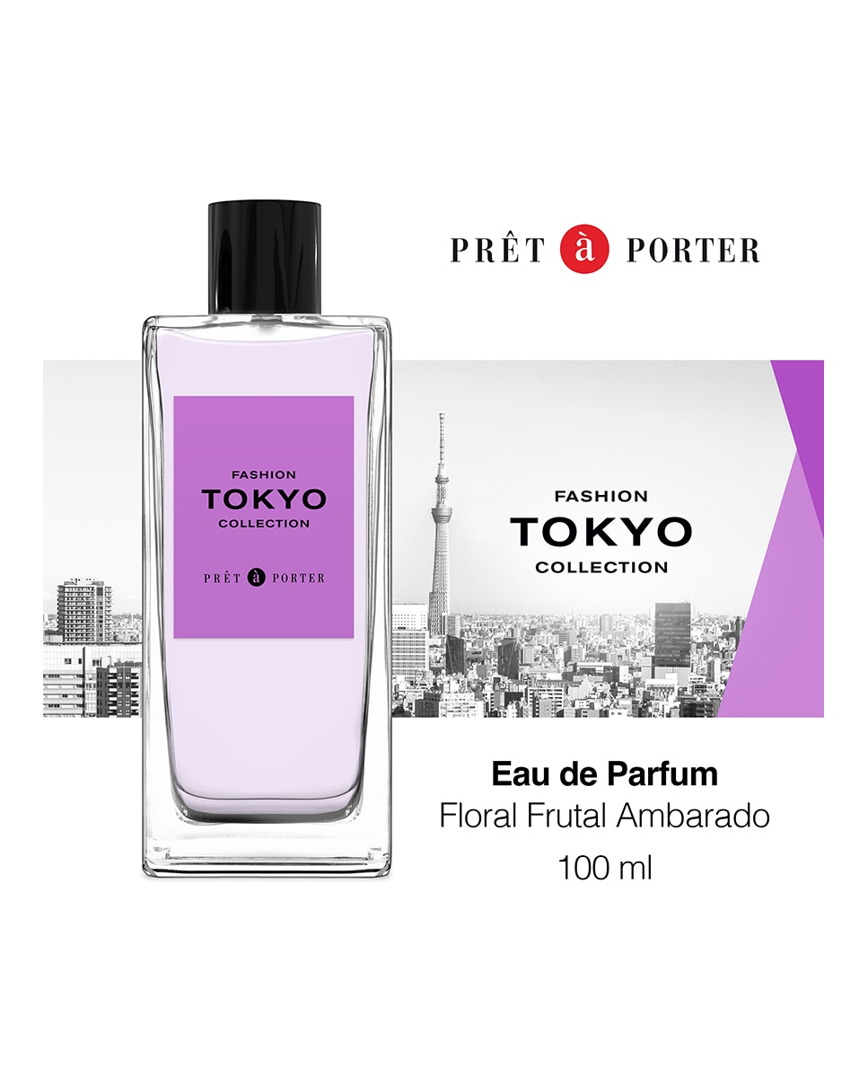 Eau De Parfum Fashion Collection Tokyo 100 Ml Pret A Porter - 100 ml 4