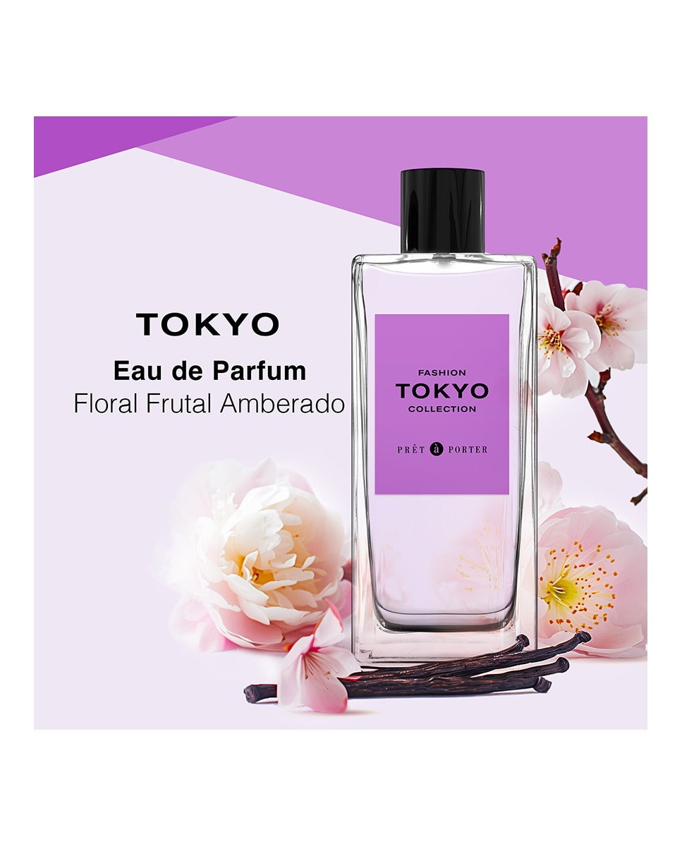 Eau De Parfum Fashion Collection Tokyo 100 Ml Pret A Porter - 100 ml 6