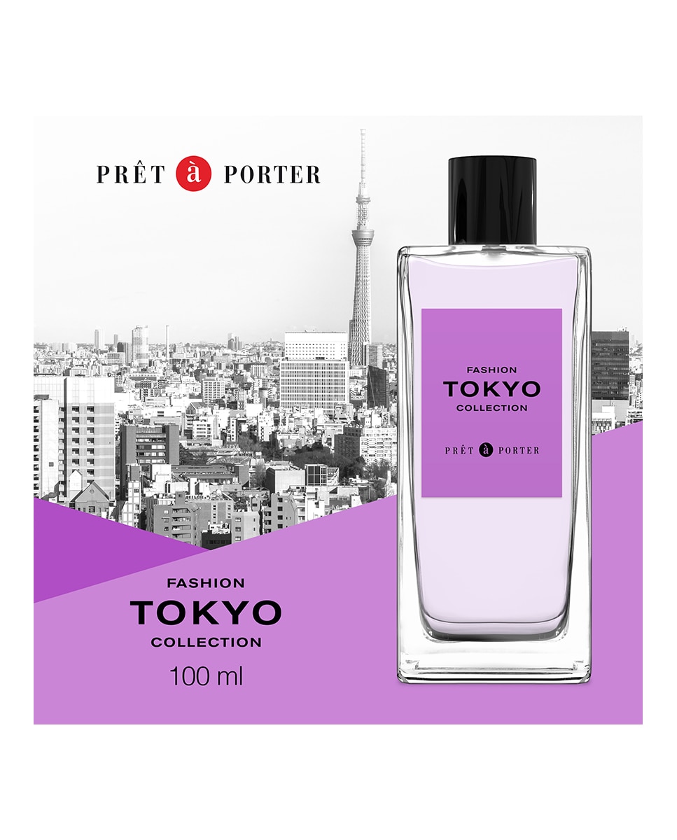 Eau De Parfum Fashion Collection Tokyo 100 Ml Pret A Porter - 100 ml 7