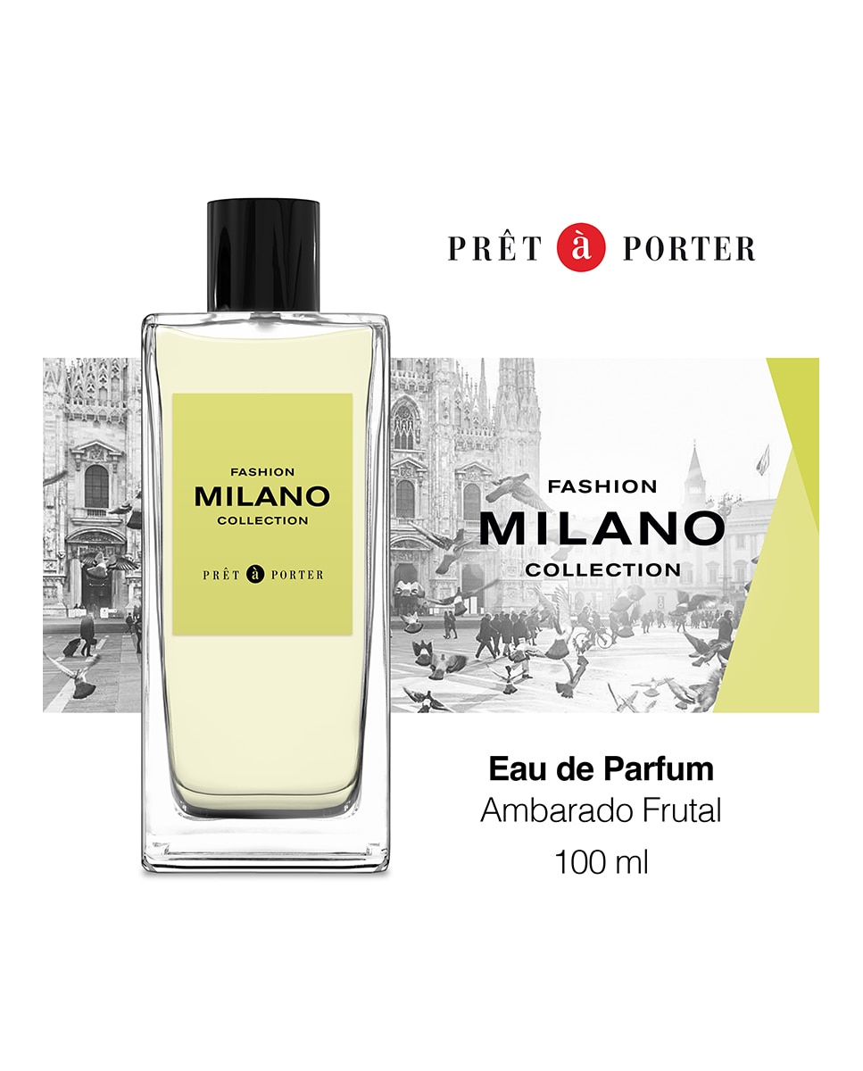 Eau De Parfum Fashion Collection Milano 100 Ml Pret A Porter - 100 ml 4